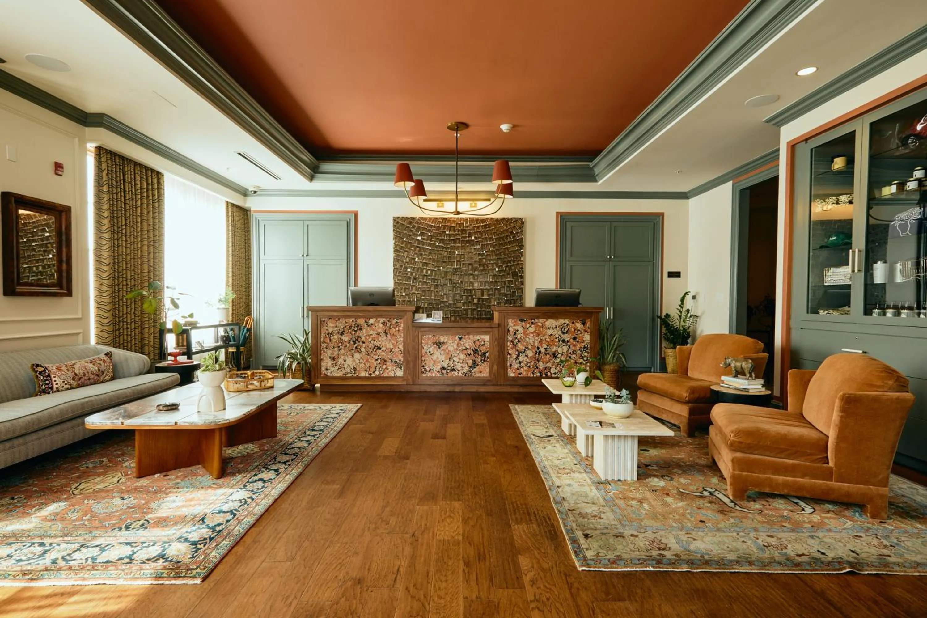 Lobby or reception in The Oliver, Oxford