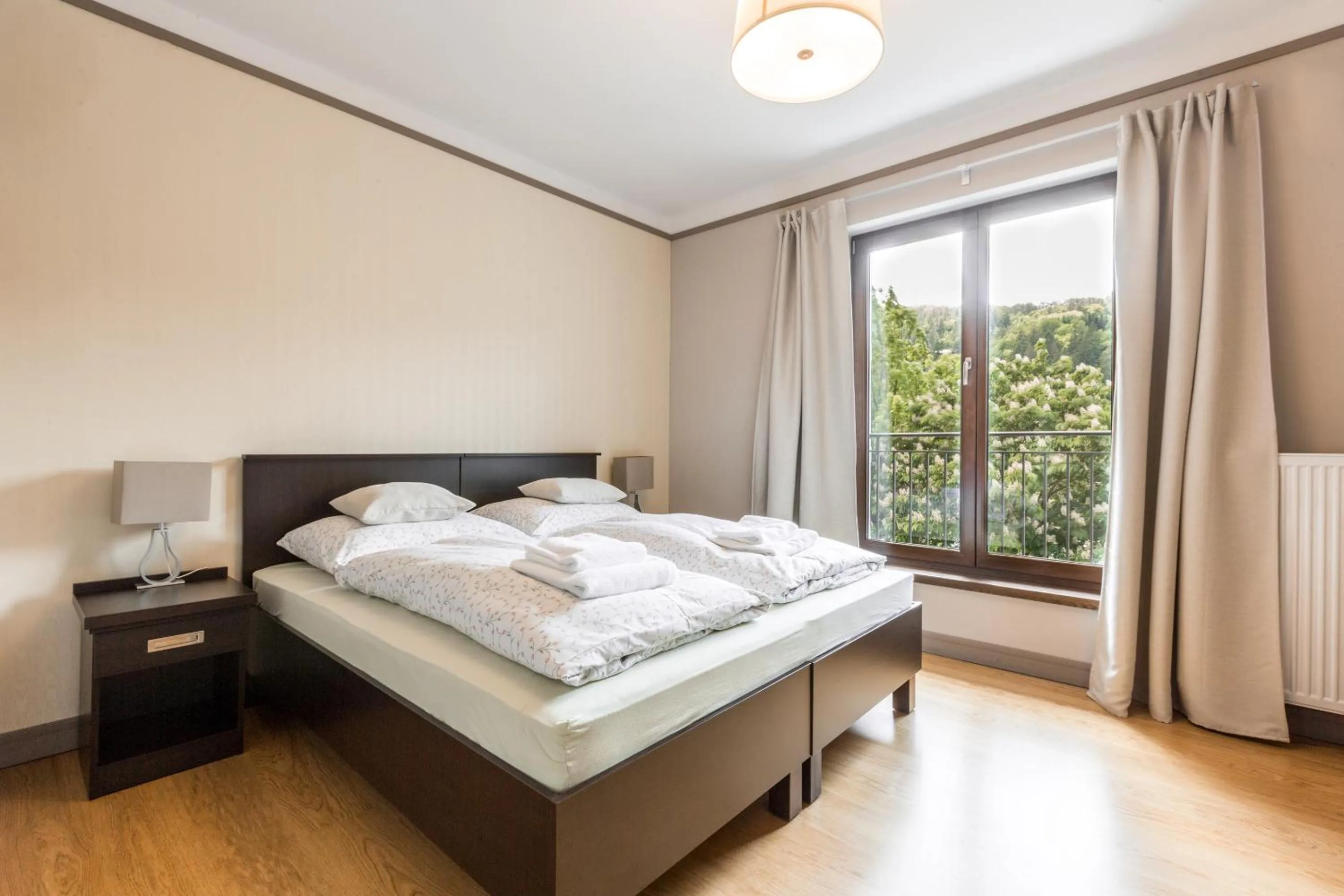 Photo of the whole room, Bed in Hotel Mandát