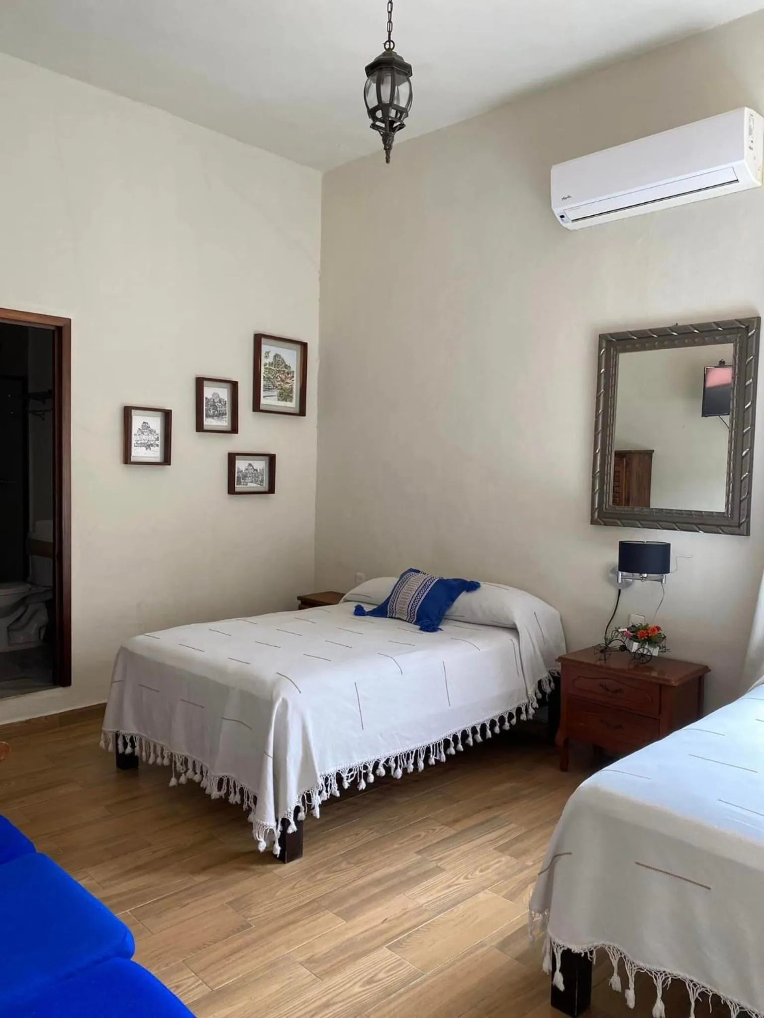 Bed in Grann Posada Xilitla