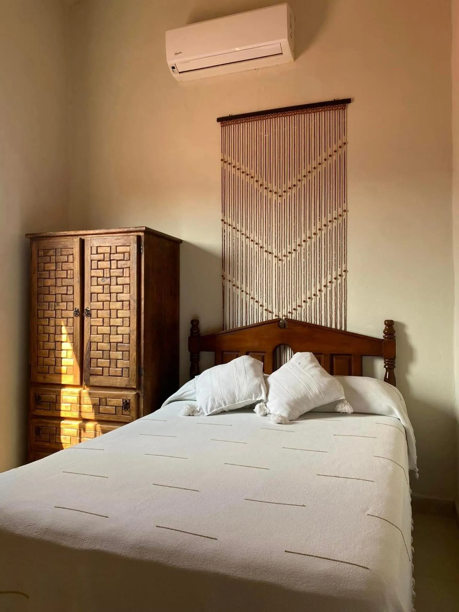 Bed in Grann Posada Xilitla