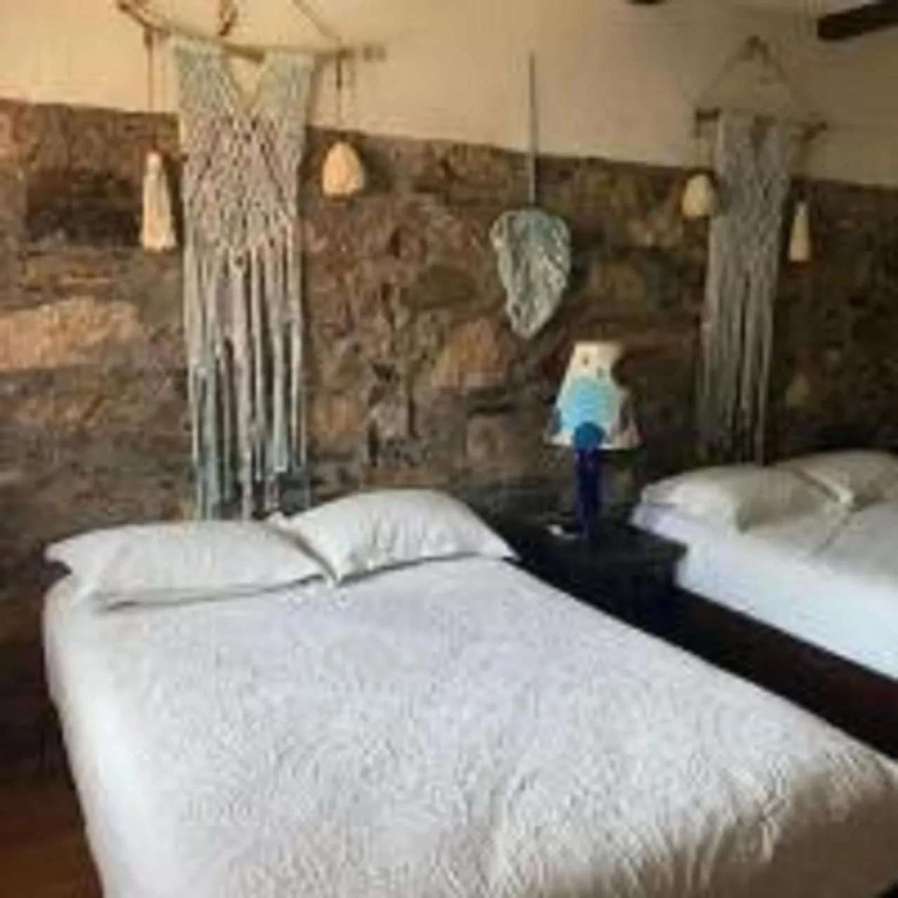 Bed in Grann Posada Xilitla