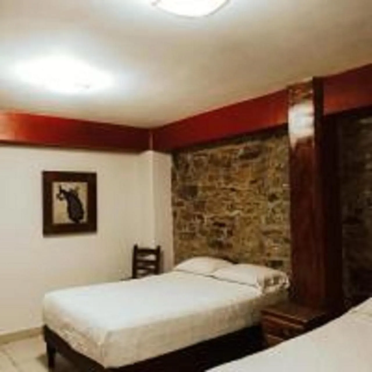 Bed in Grann Posada Xilitla