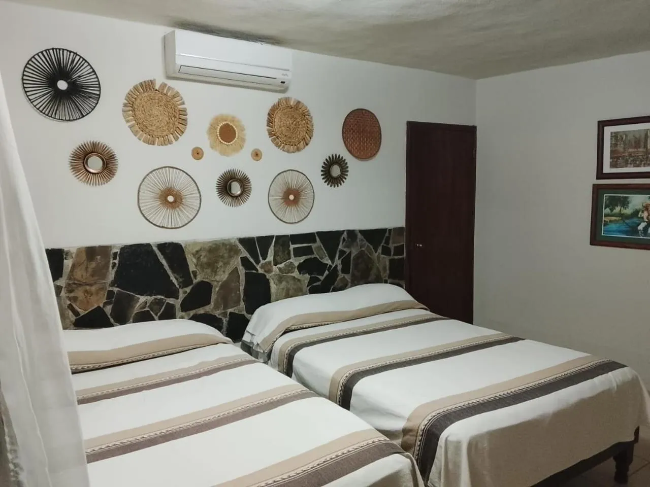 Bed in Grann Posada Xilitla