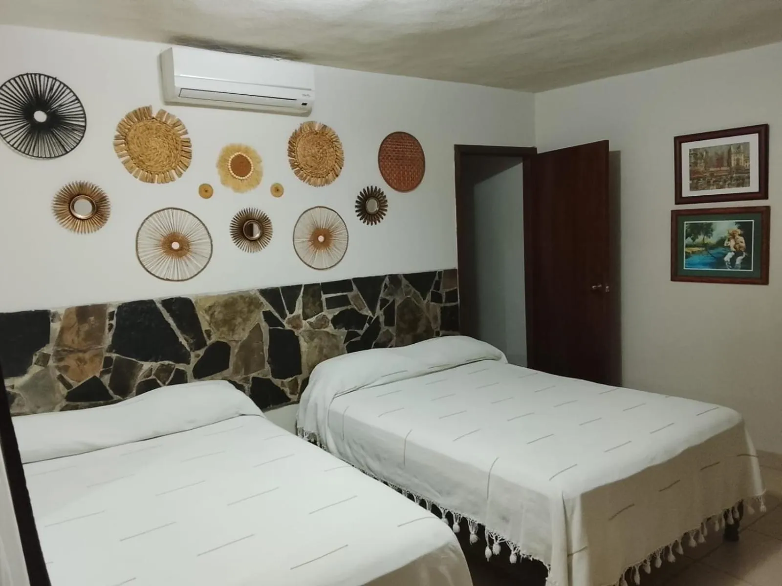 Bed in Grann Posada Xilitla