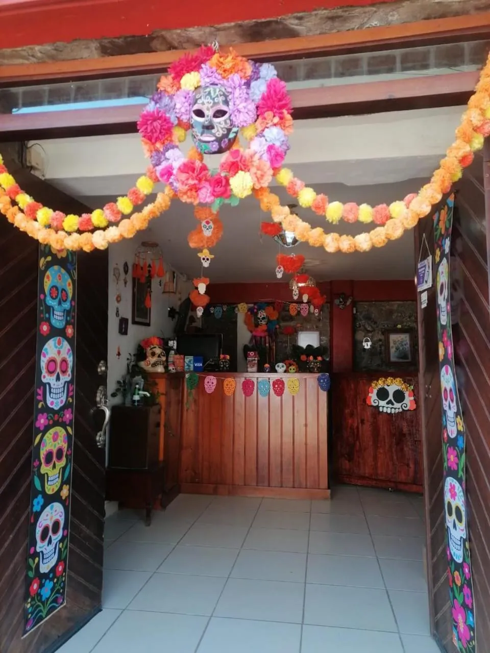 Lobby or reception in Grann Posada Xilitla