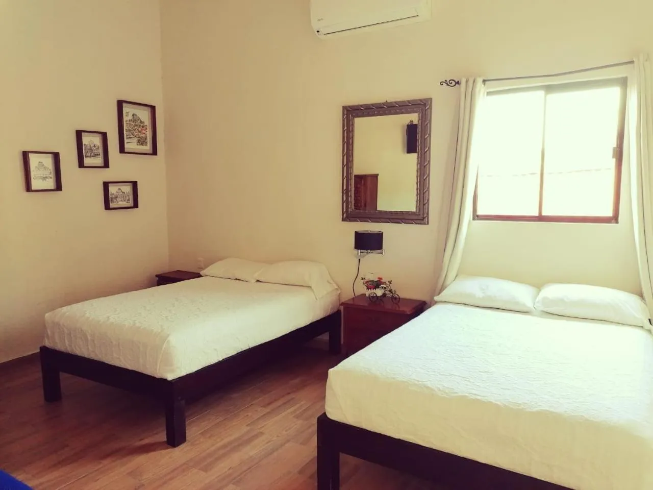 Bed in Grann Posada Xilitla