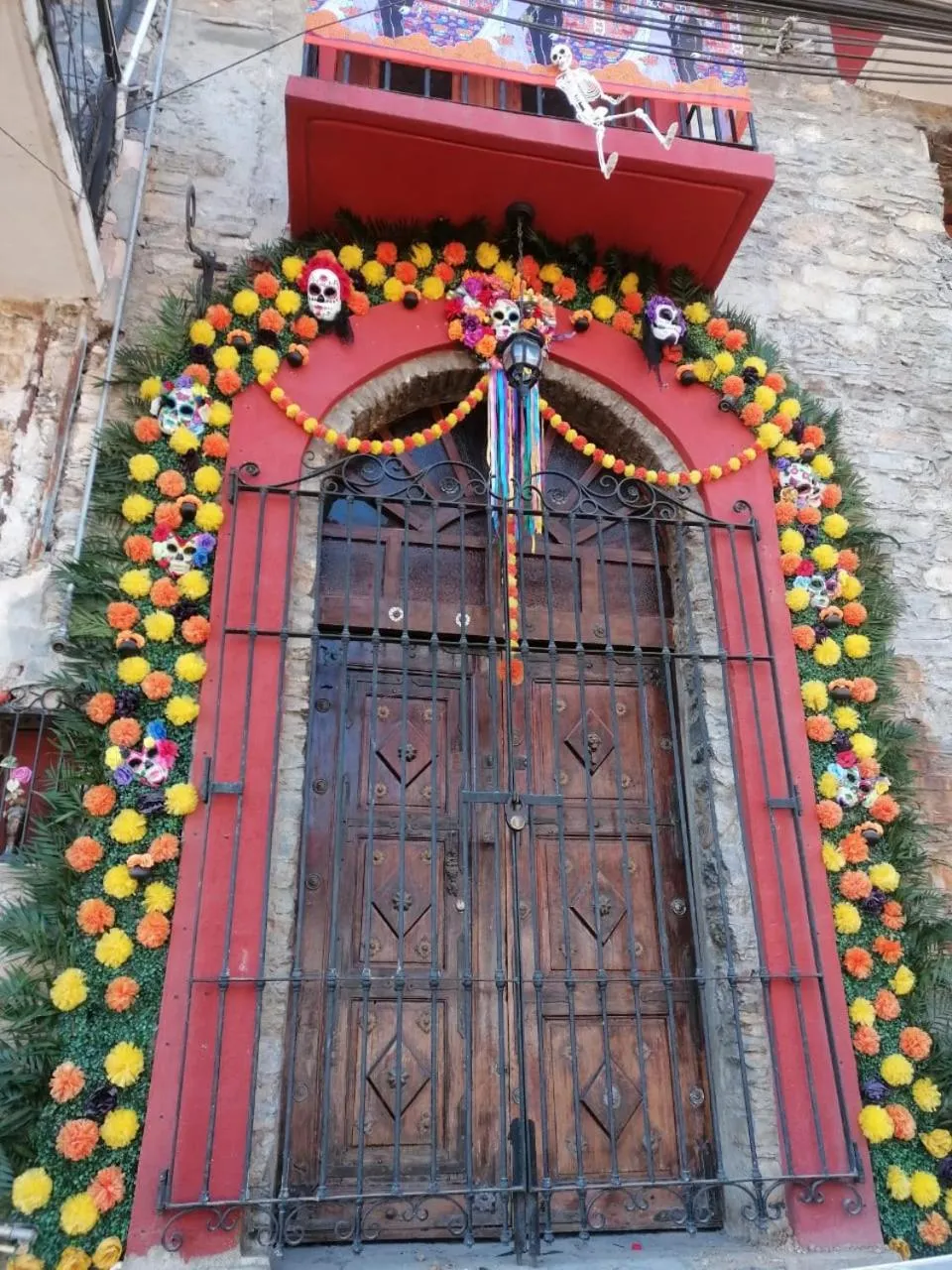 Facade/entrance in Grann Posada Xilitla