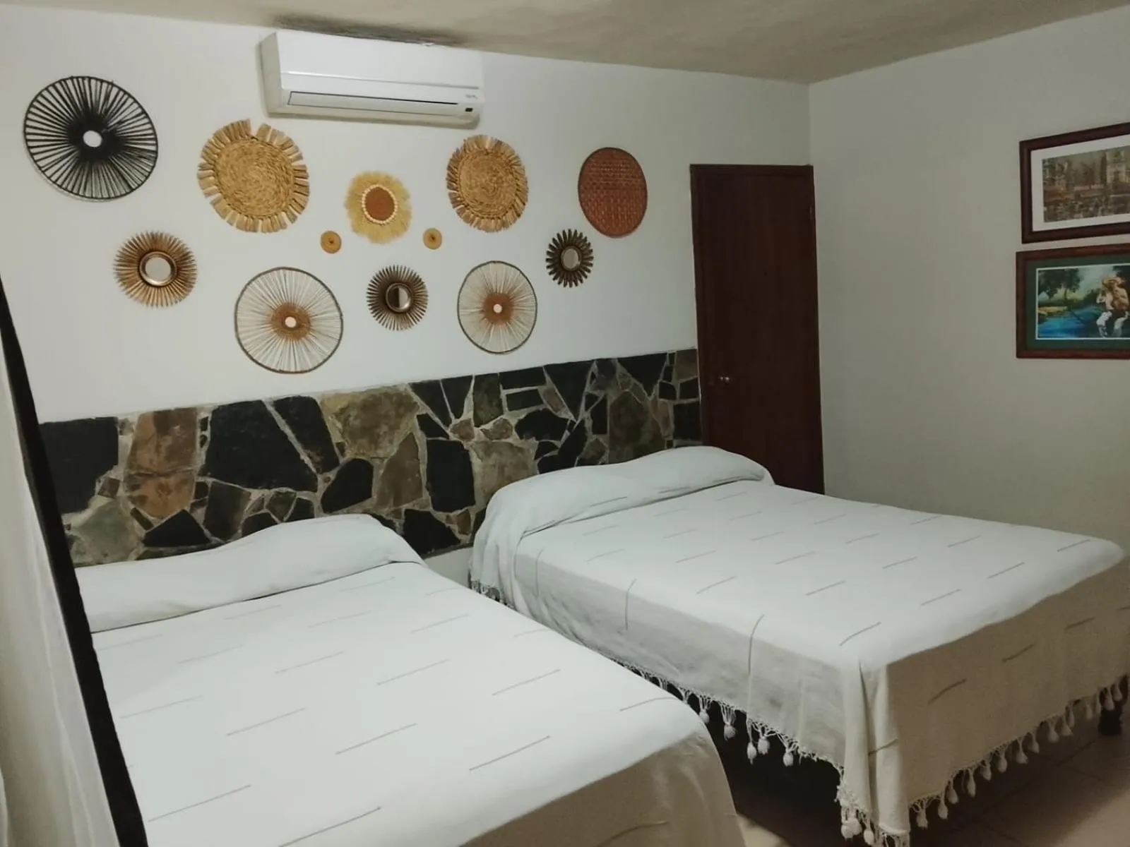 Bed in Grann Posada Xilitla