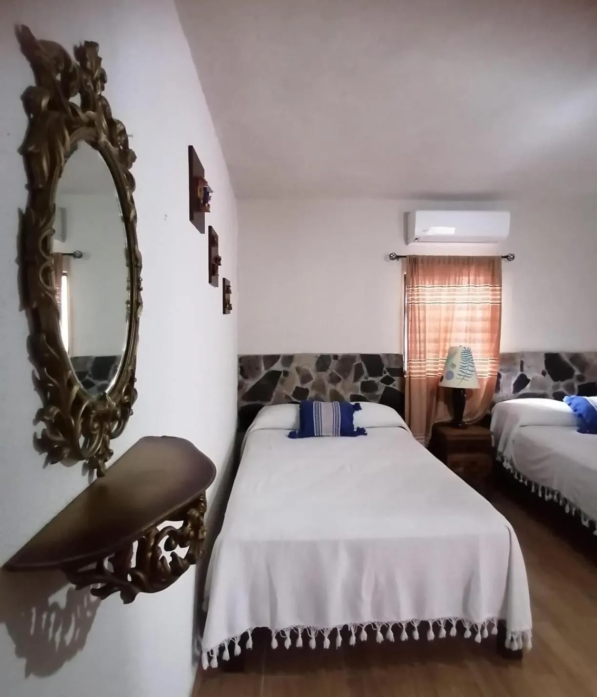 Bed in Grann Posada Xilitla