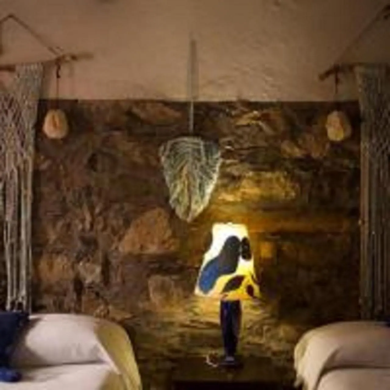 Bed in Grann Posada Xilitla