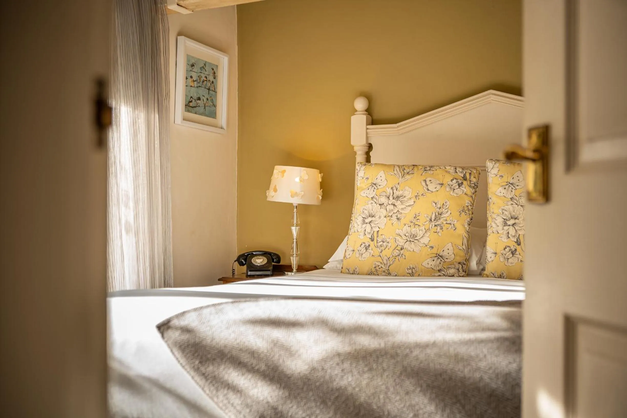 Bed in Shibden Mill Inn