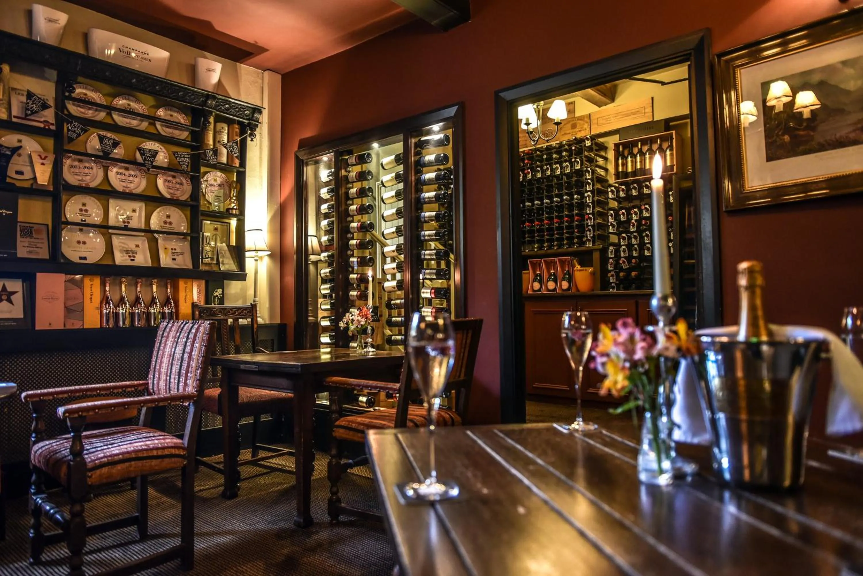 Lounge or bar in Shibden Mill Inn