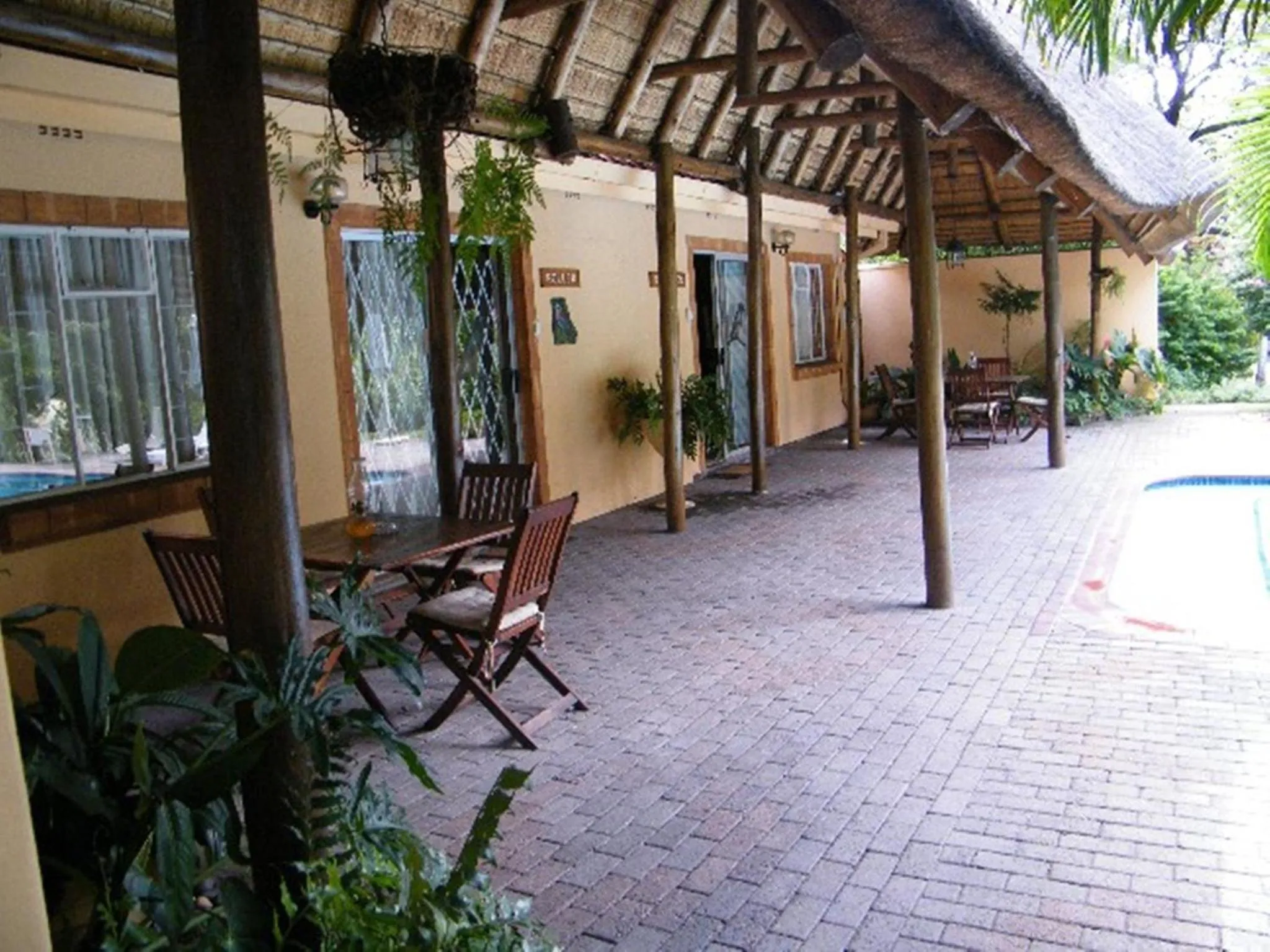 Facade/entrance in Sunbird Lodge