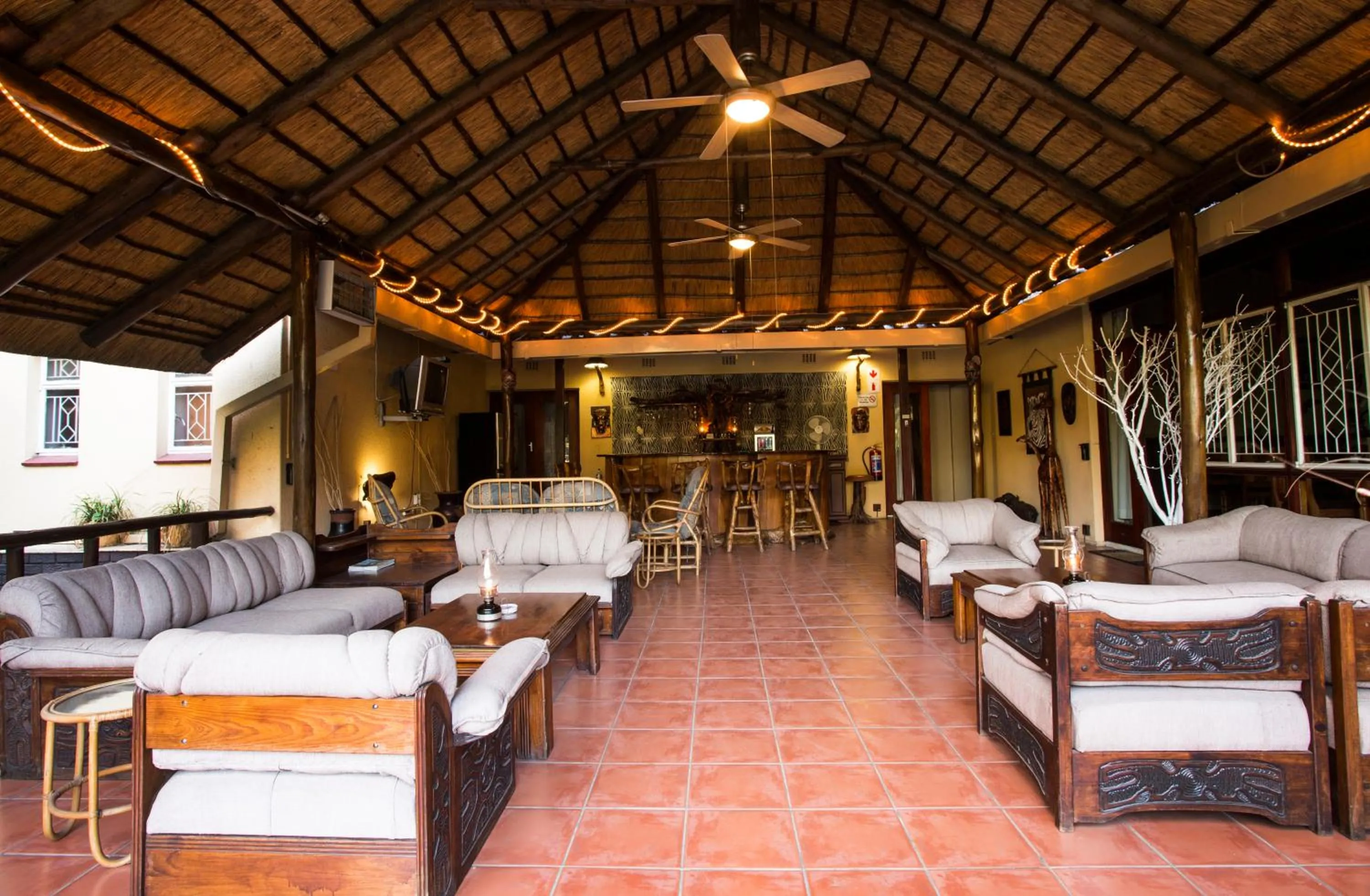 Lounge or bar in Sunbird Lodge