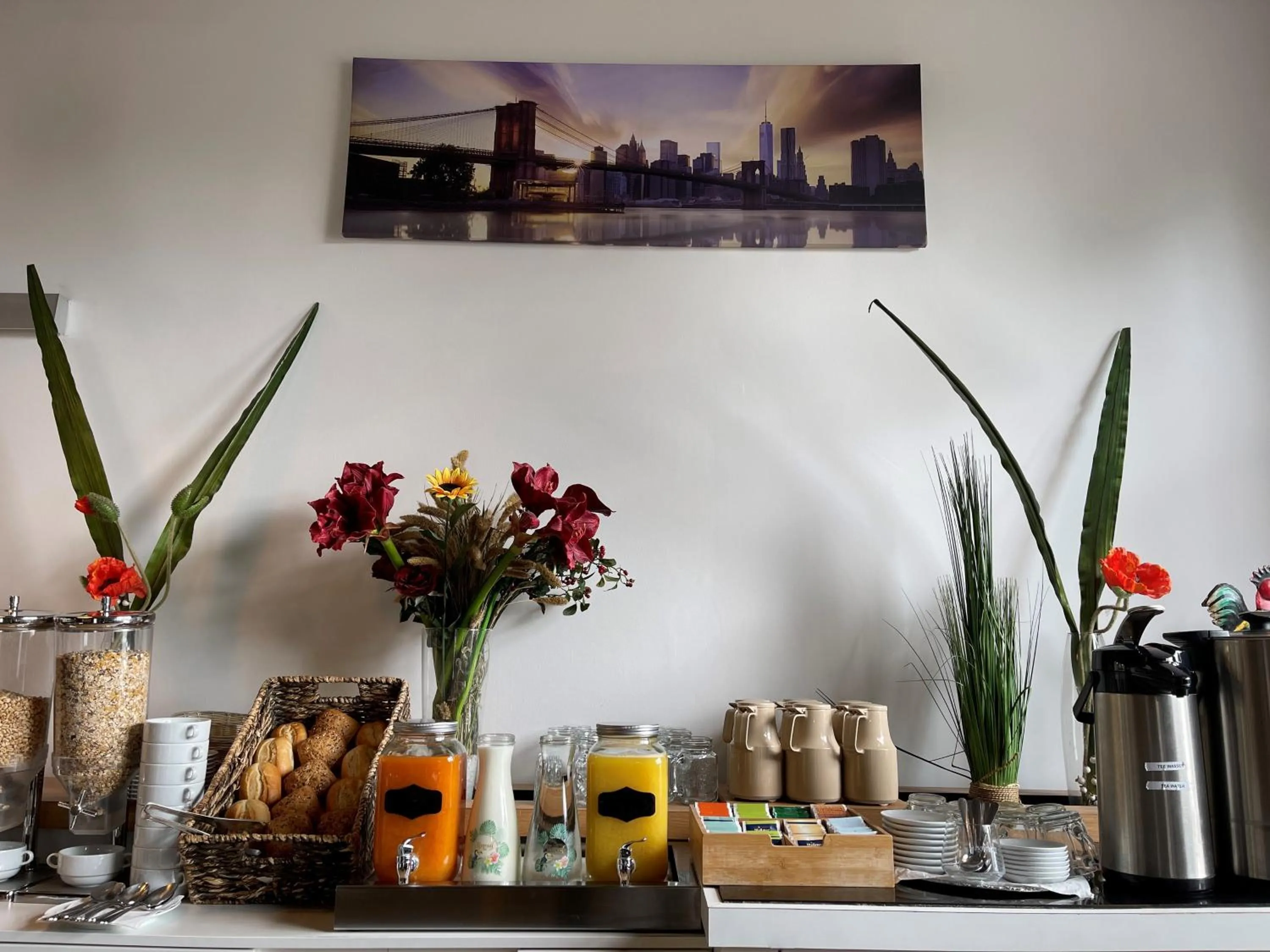 Buffet breakfast in Hotel Frederikspark