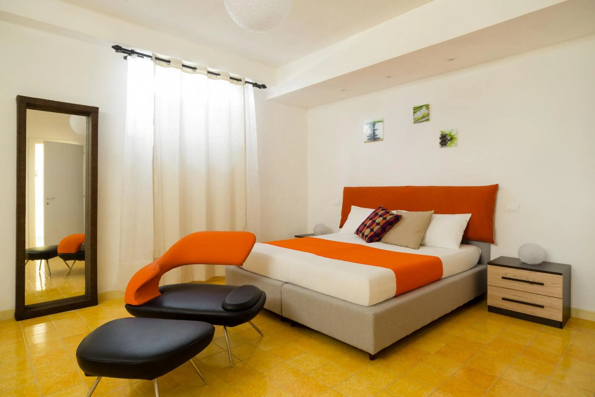 Bed in Villa Araucaria