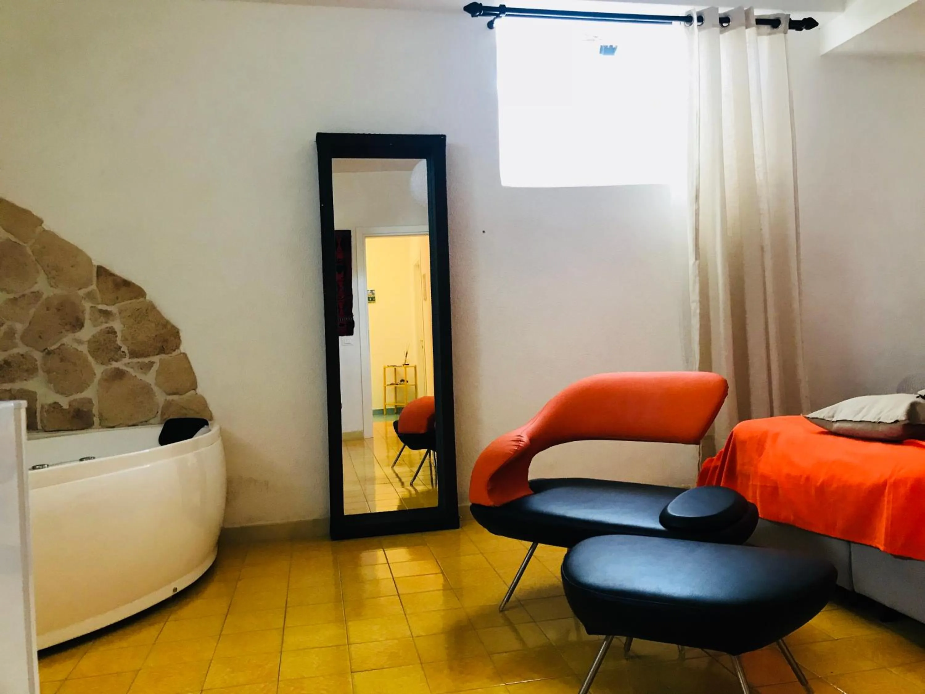 Bed in Villa Araucaria