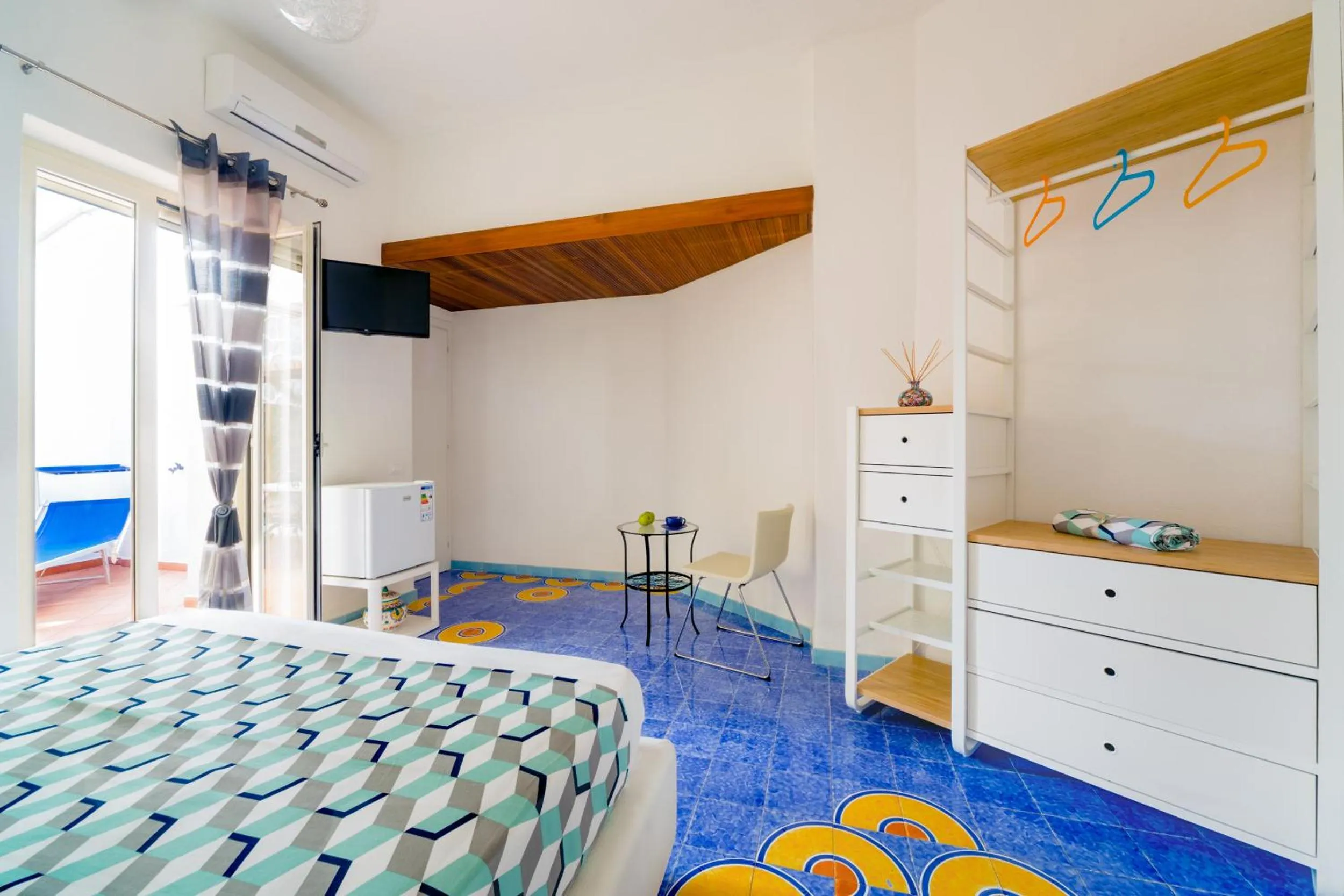 Bed in Villa Araucaria