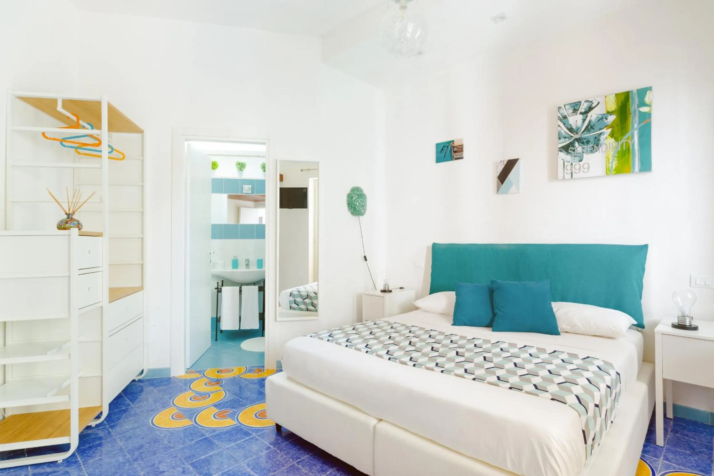 Bed in Villa Araucaria