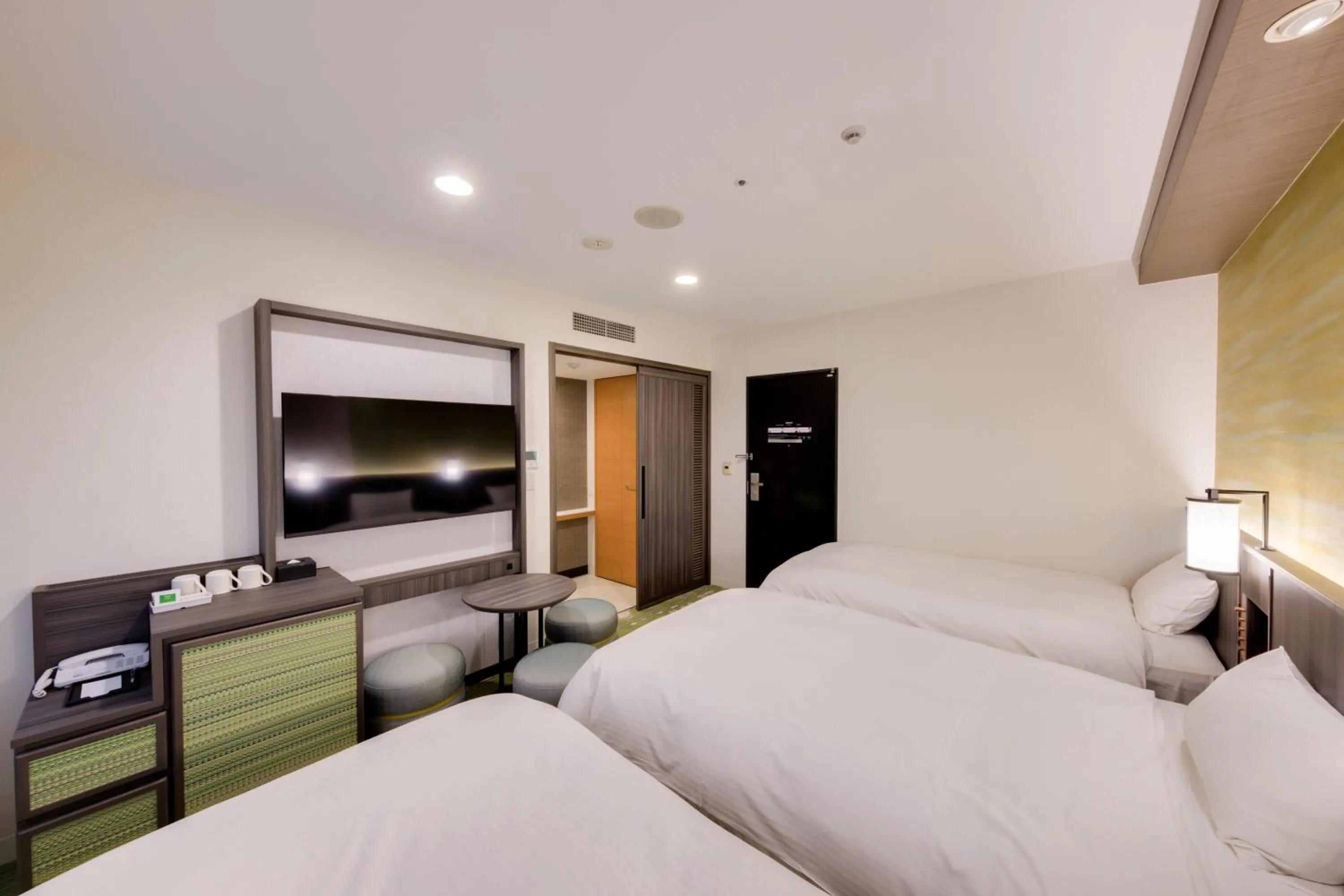 Bed in Miyako City Kintetsu Kyoto Station