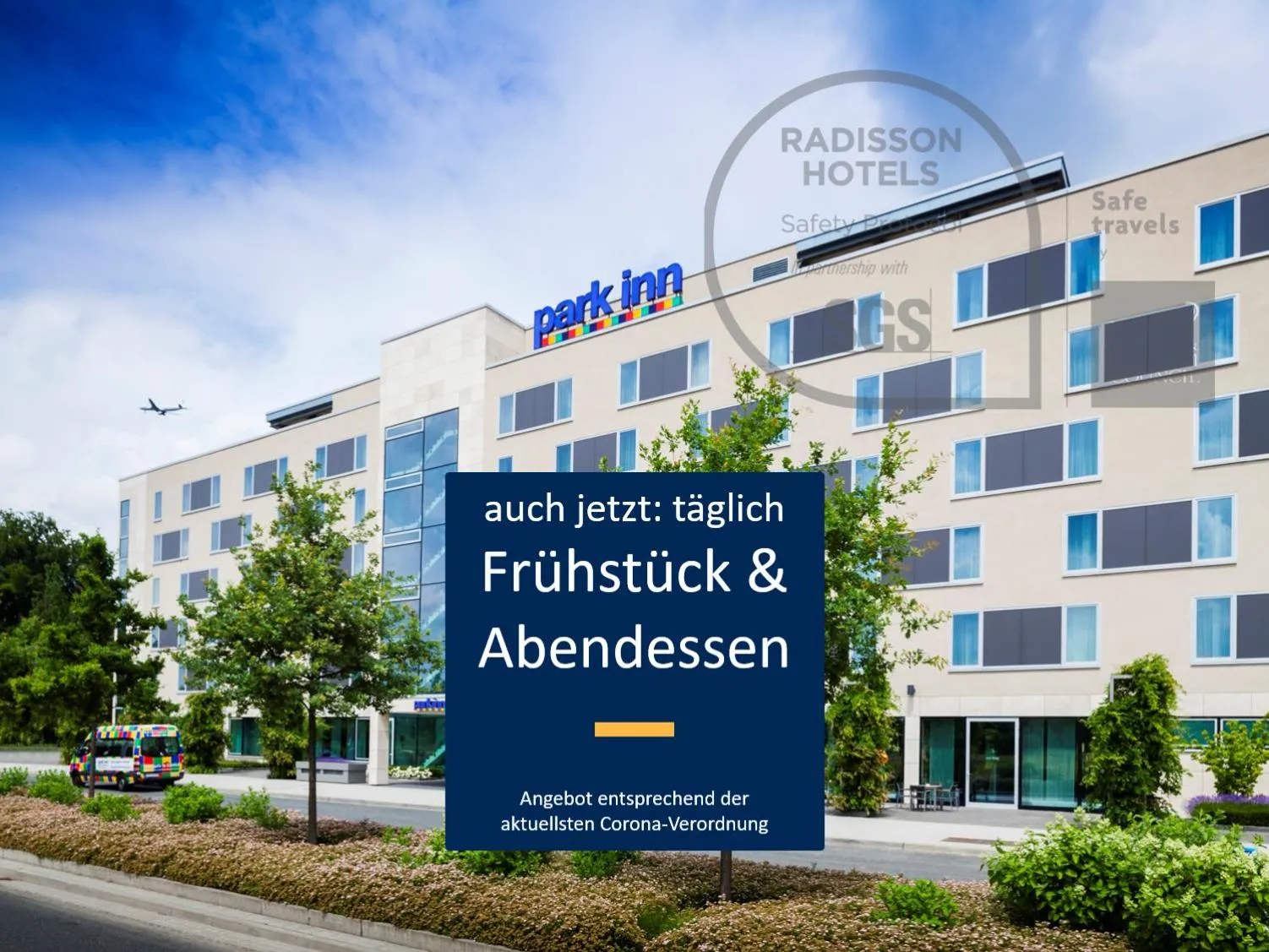 Property building in Park Inn by Radisson Frankfurt Airport