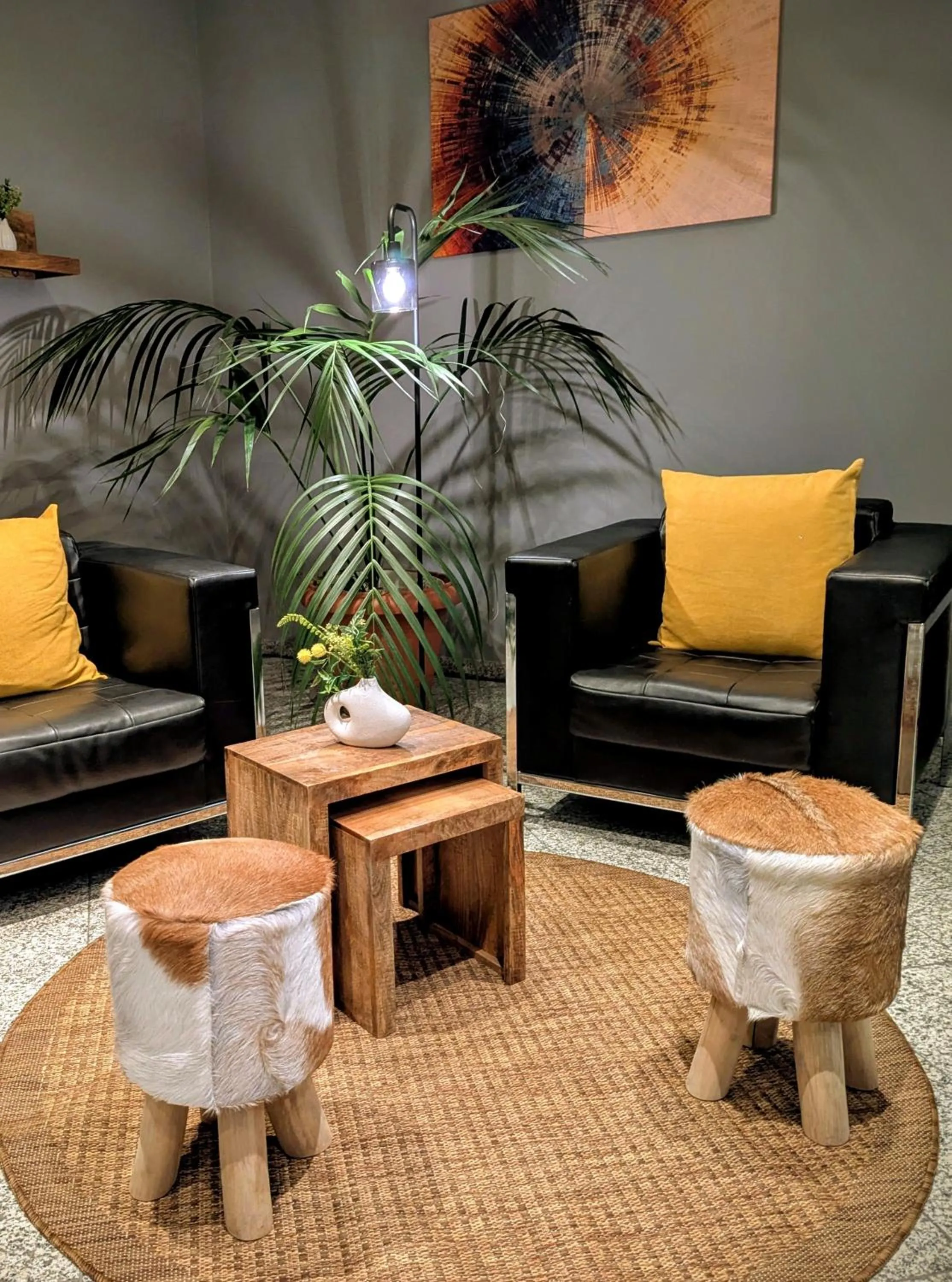 Seating area in Hotel Herian