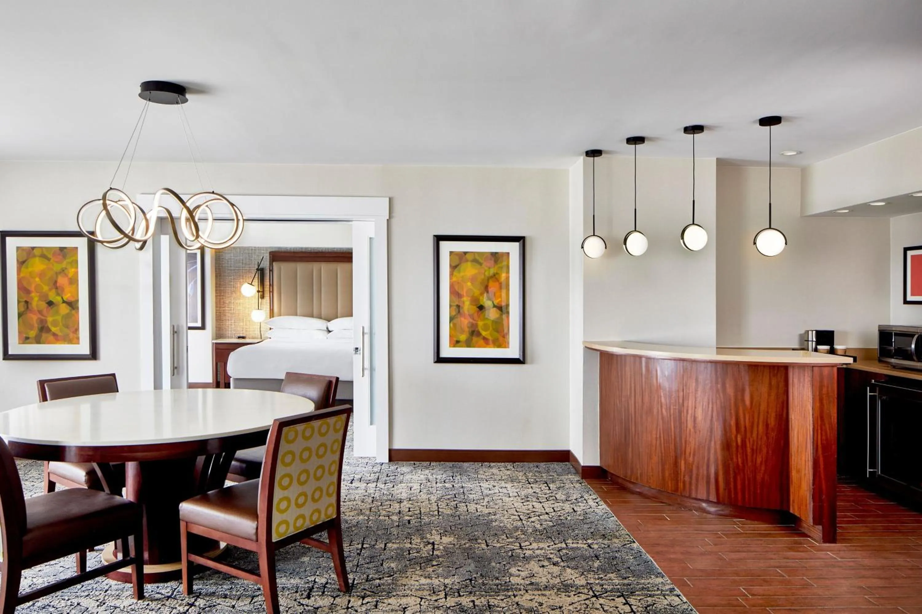 Bedroom in Sheraton Indianapolis Hotel at Keystone Crossing