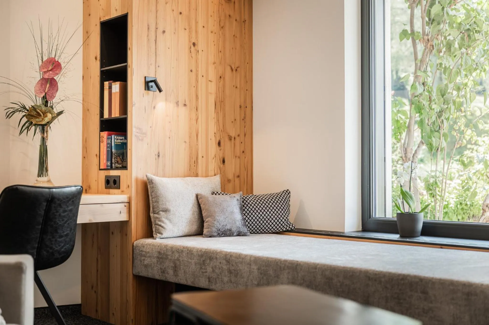 Kitchen or kitchenette, Bed in s'Hoamatl Dorfkrug Appartements