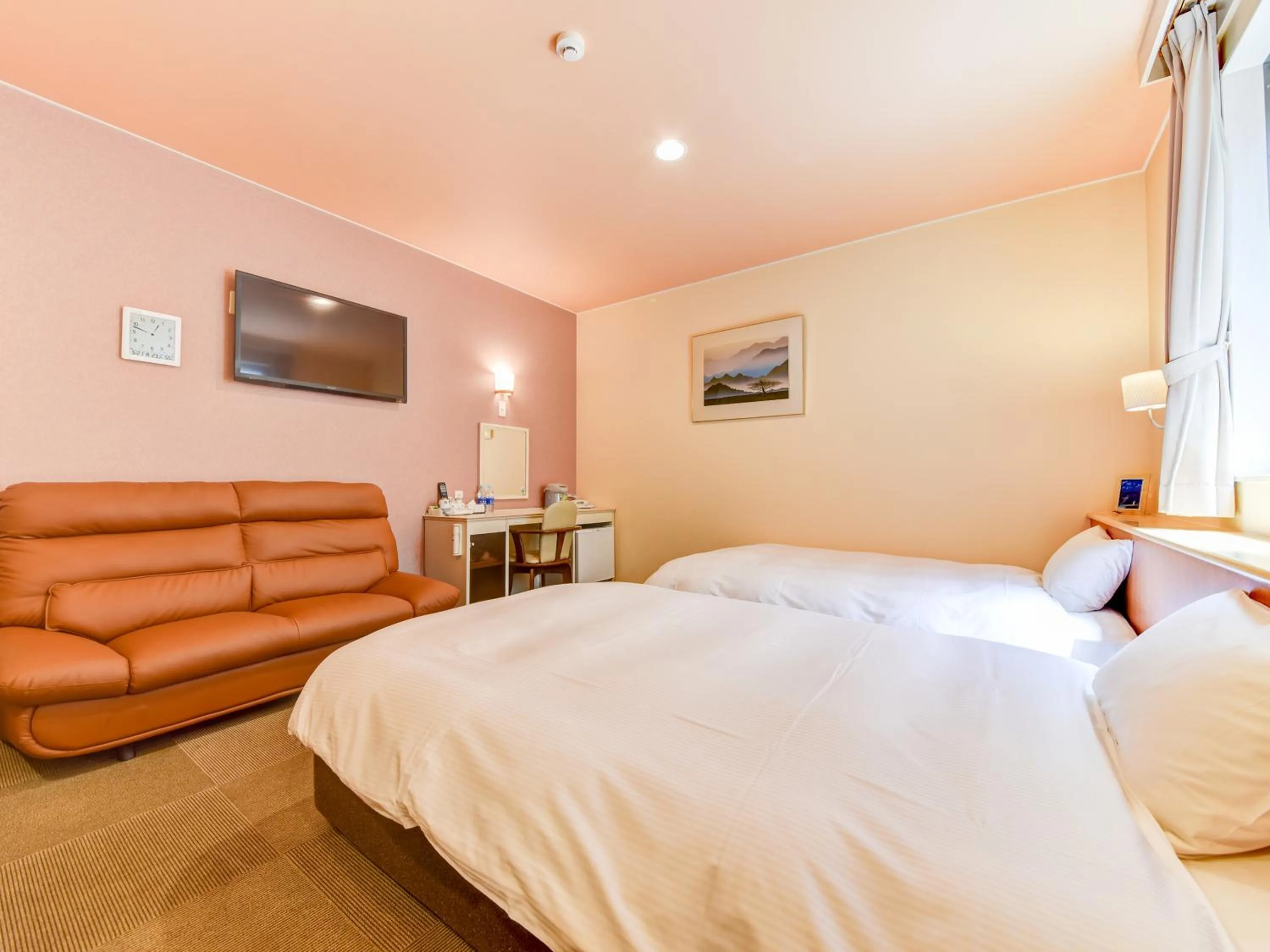 Bed in Hotel Belleforet