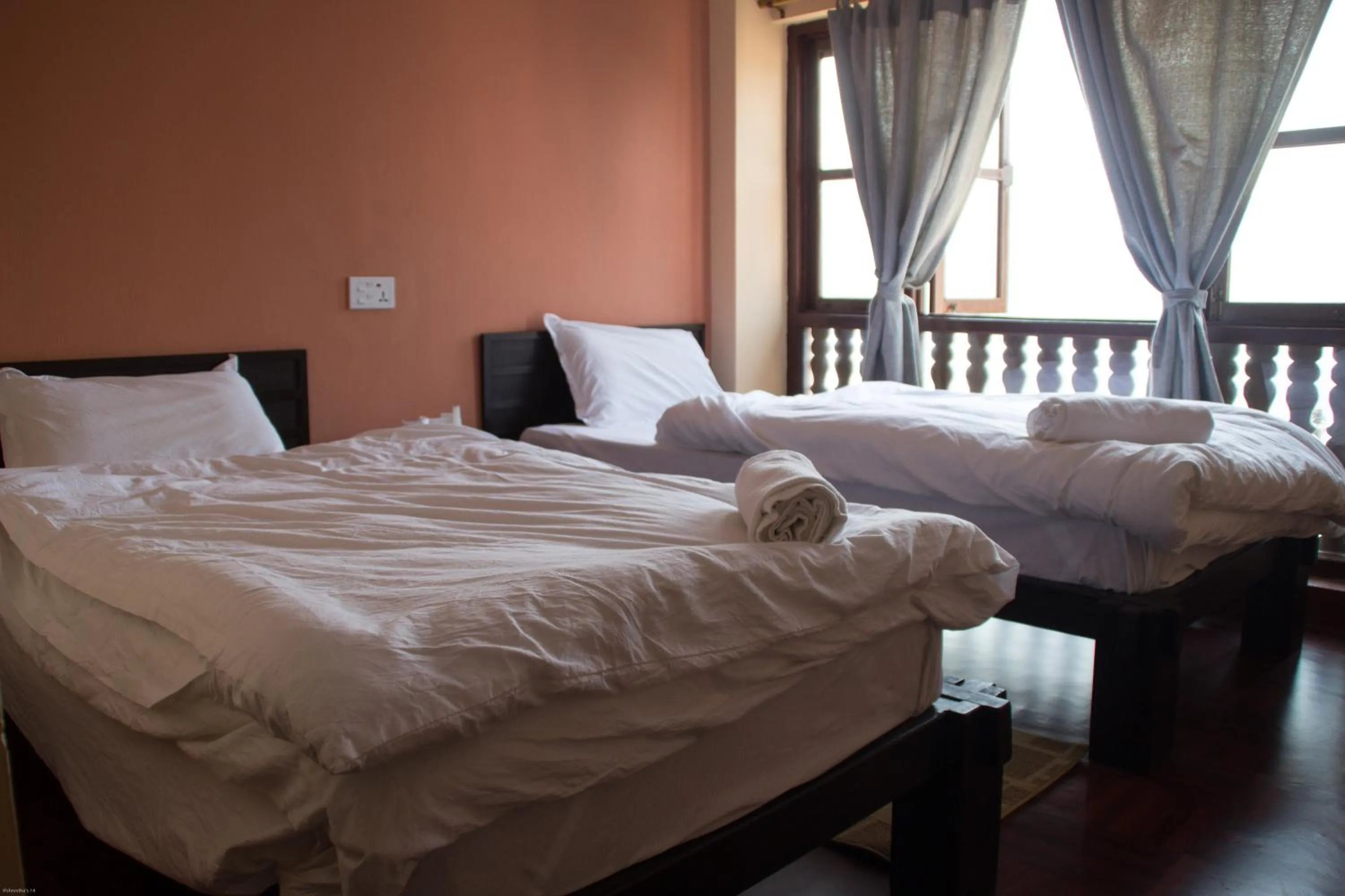 Bedroom, Bed in Bandipur Kaushi Inn