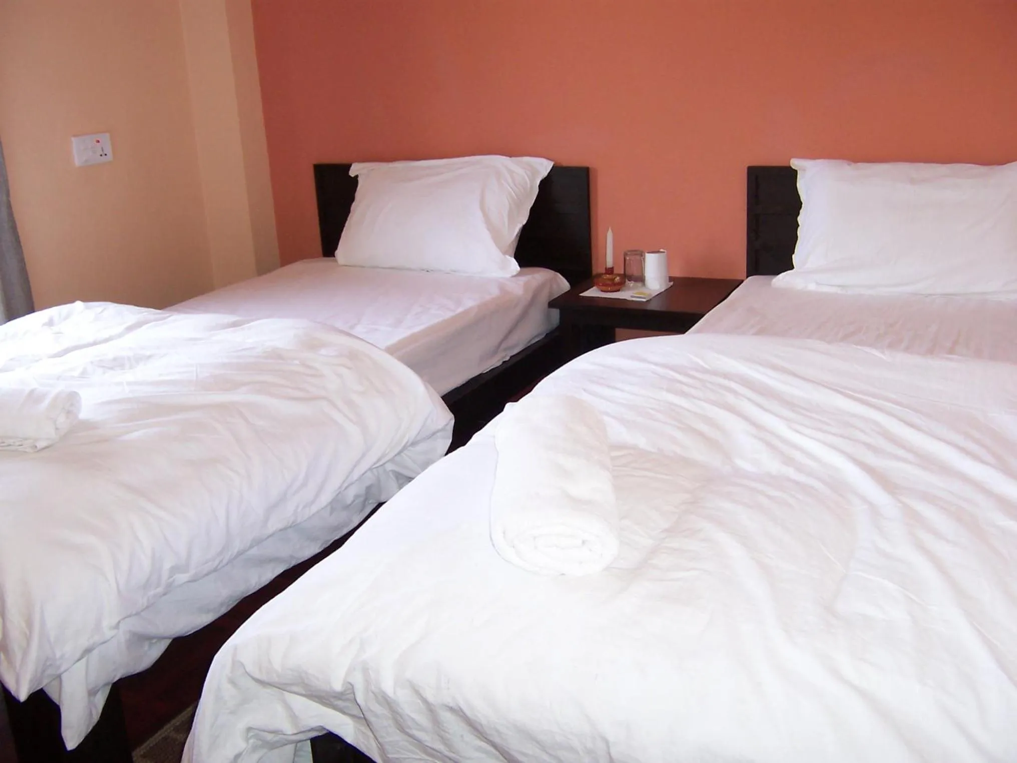 Photo of the whole room, Bed in Bandipur Kaushi Inn