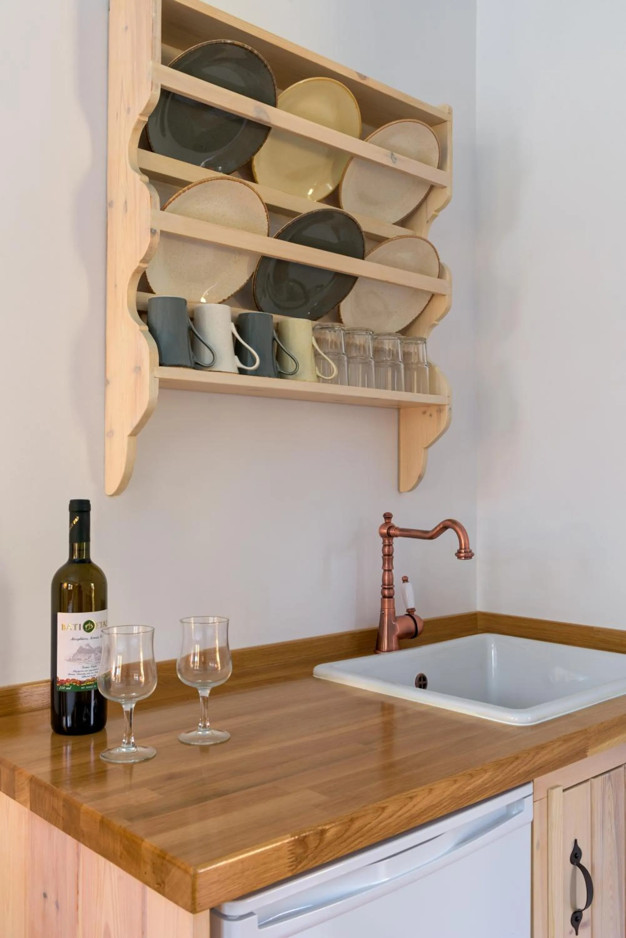 Kitchen or kitchenette in Asymi Residences