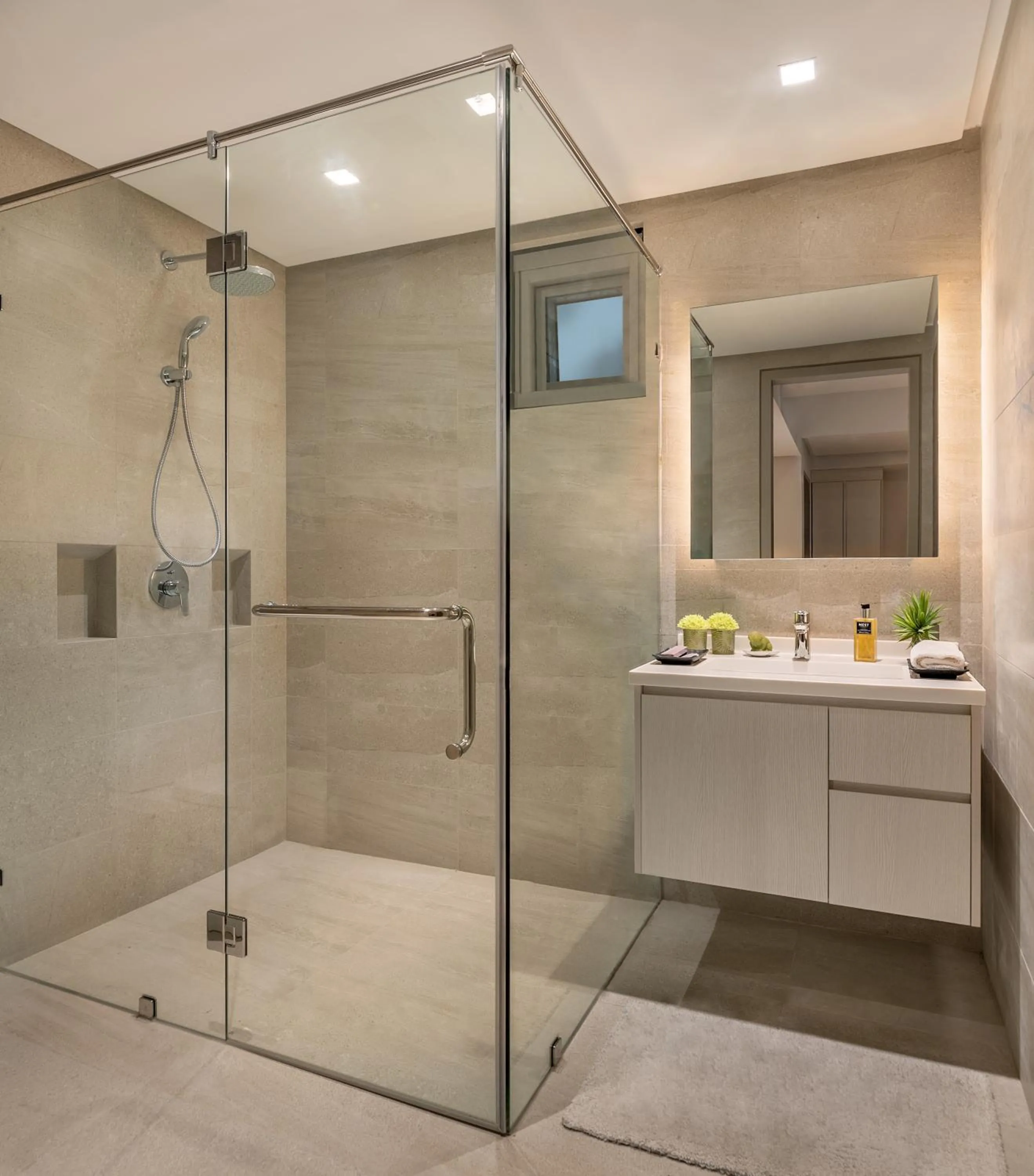 Bathroom in Citadines Millennium Ortigas Manila