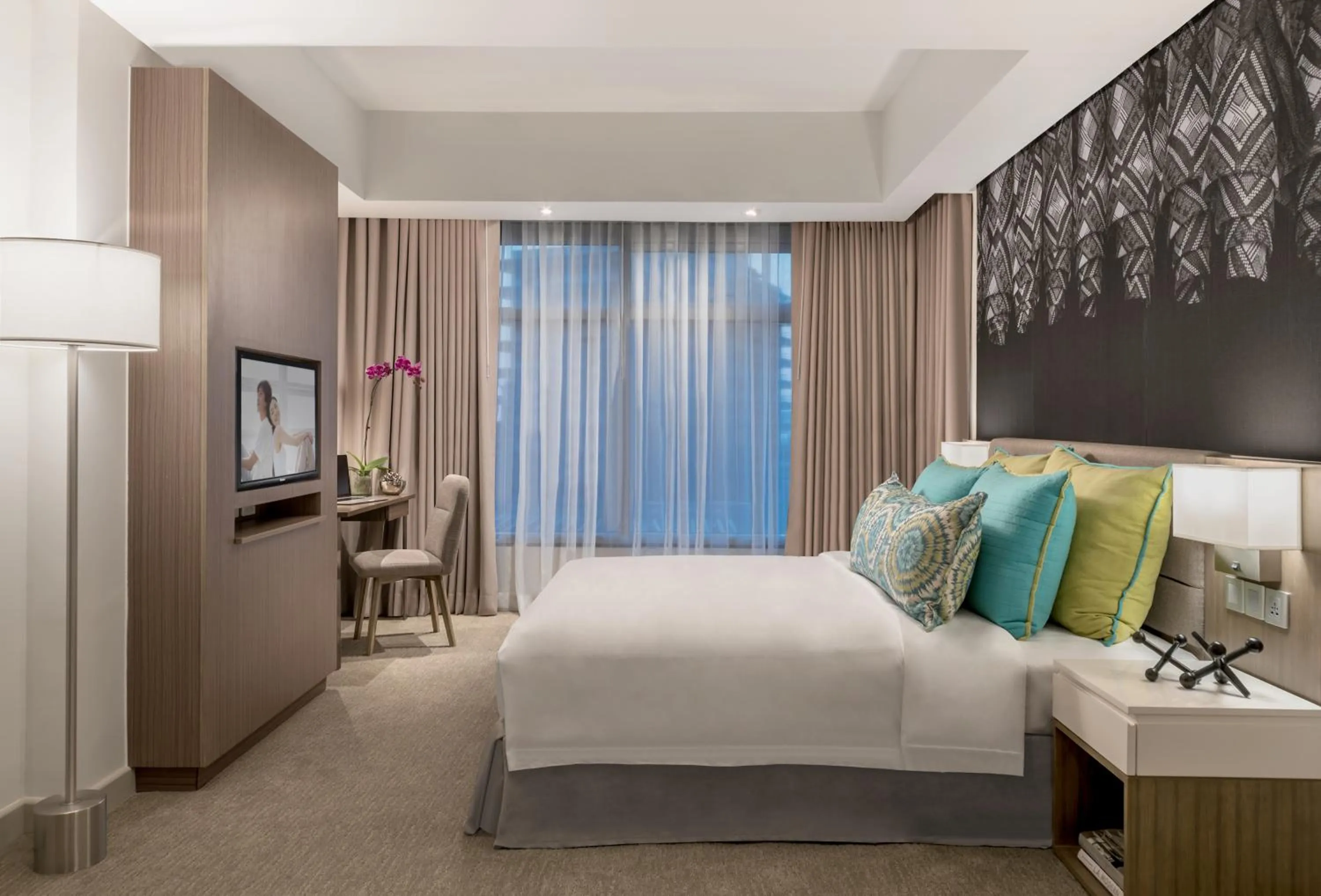 Bed in Citadines Millennium Ortigas Manila