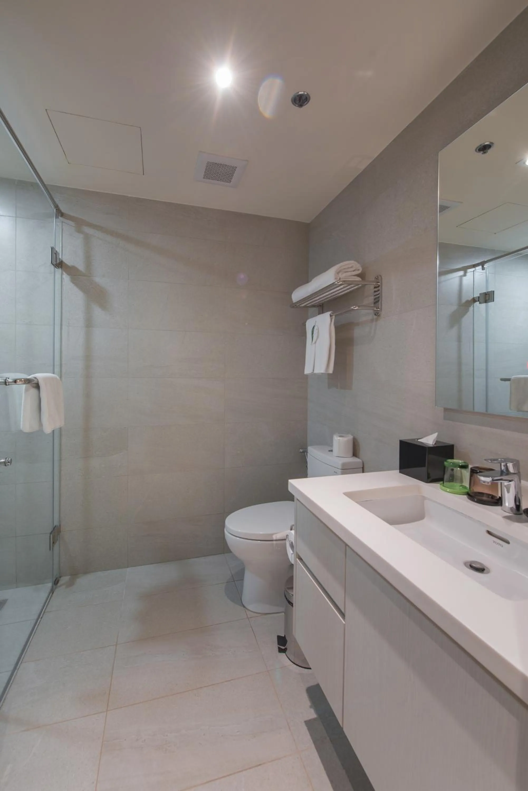 Bathroom in Citadines Millennium Ortigas Manila
