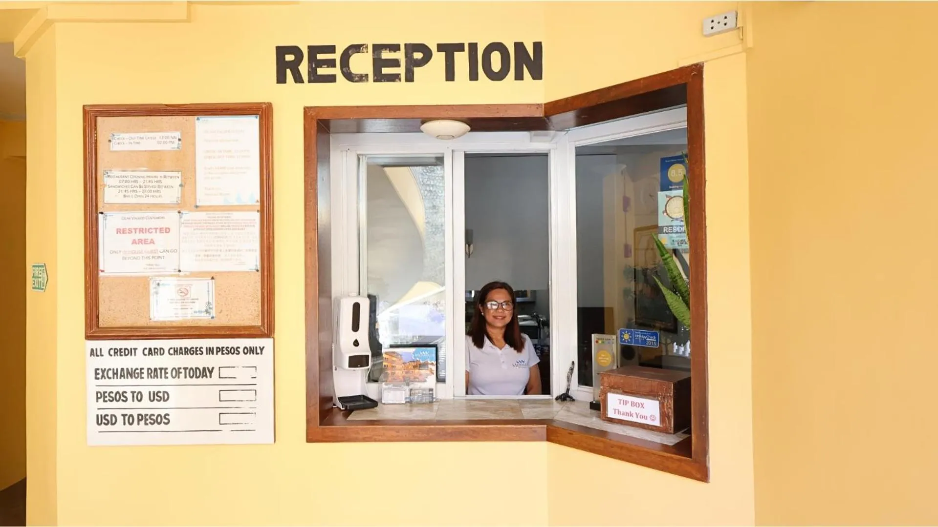 Lobby or reception in Mermaid Resort and Dive Center