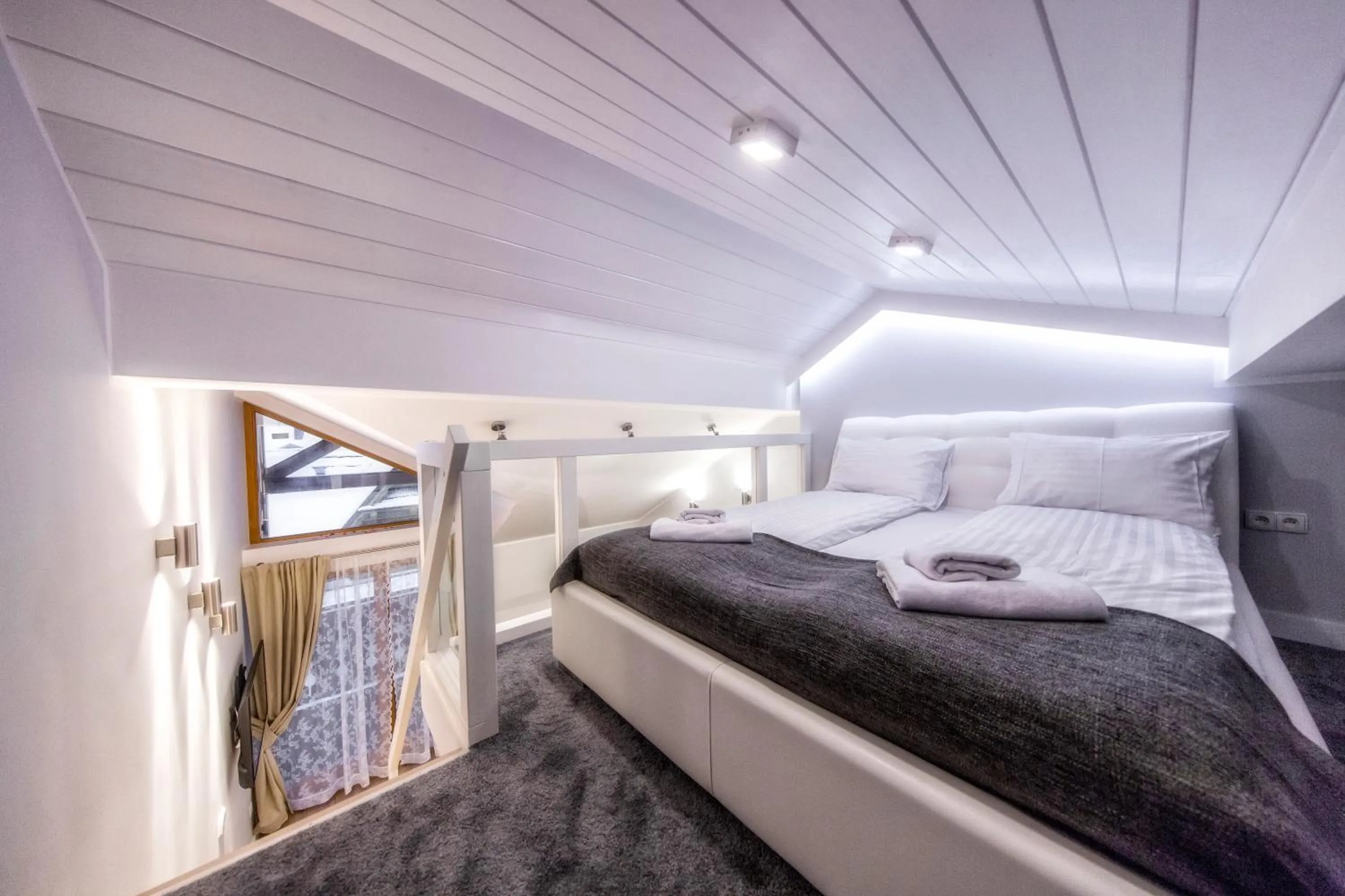 Bedroom, Bed in Giewont Krupówki SPA