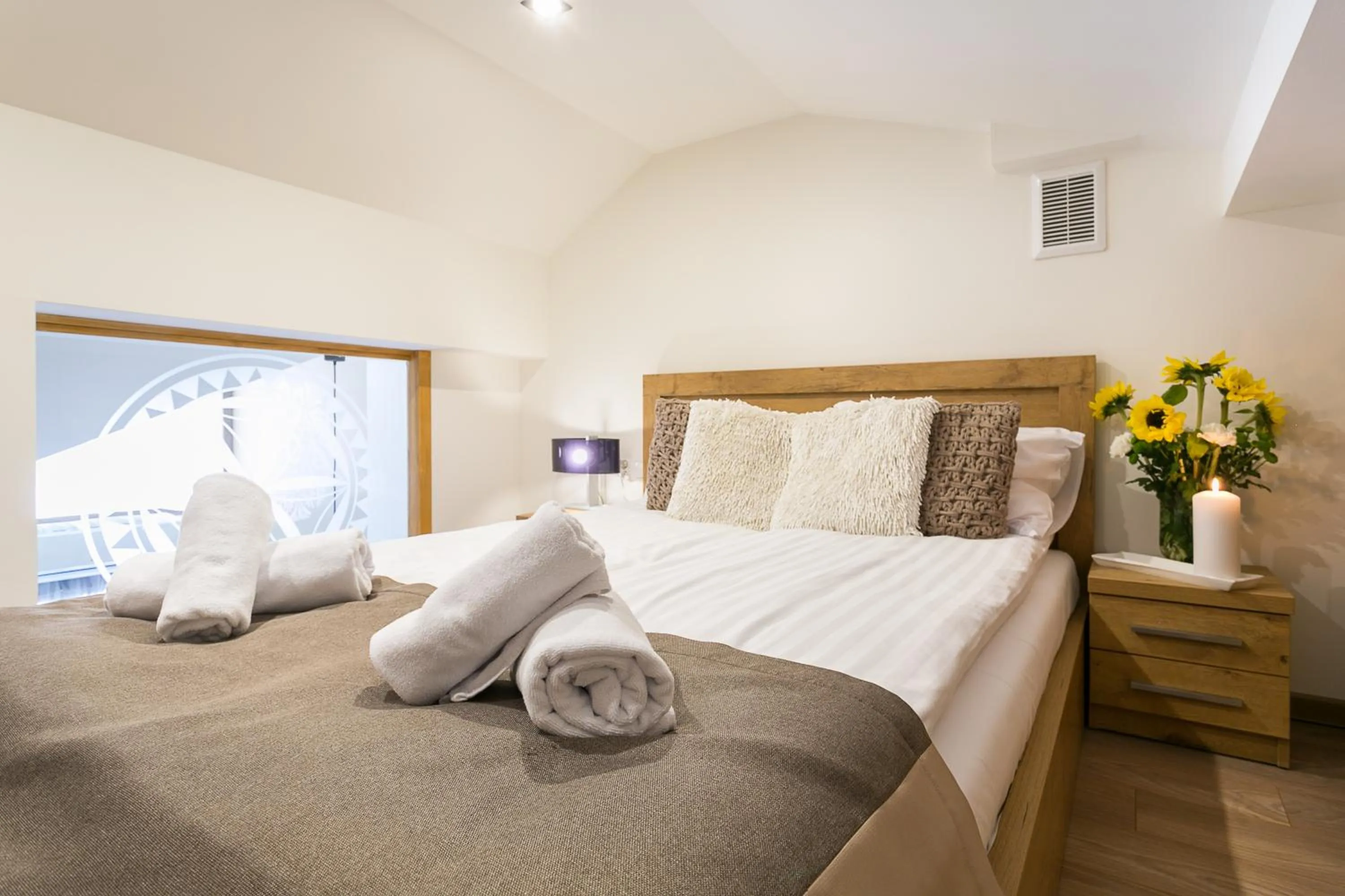 Bedroom, Bed in Giewont Krupówki SPA