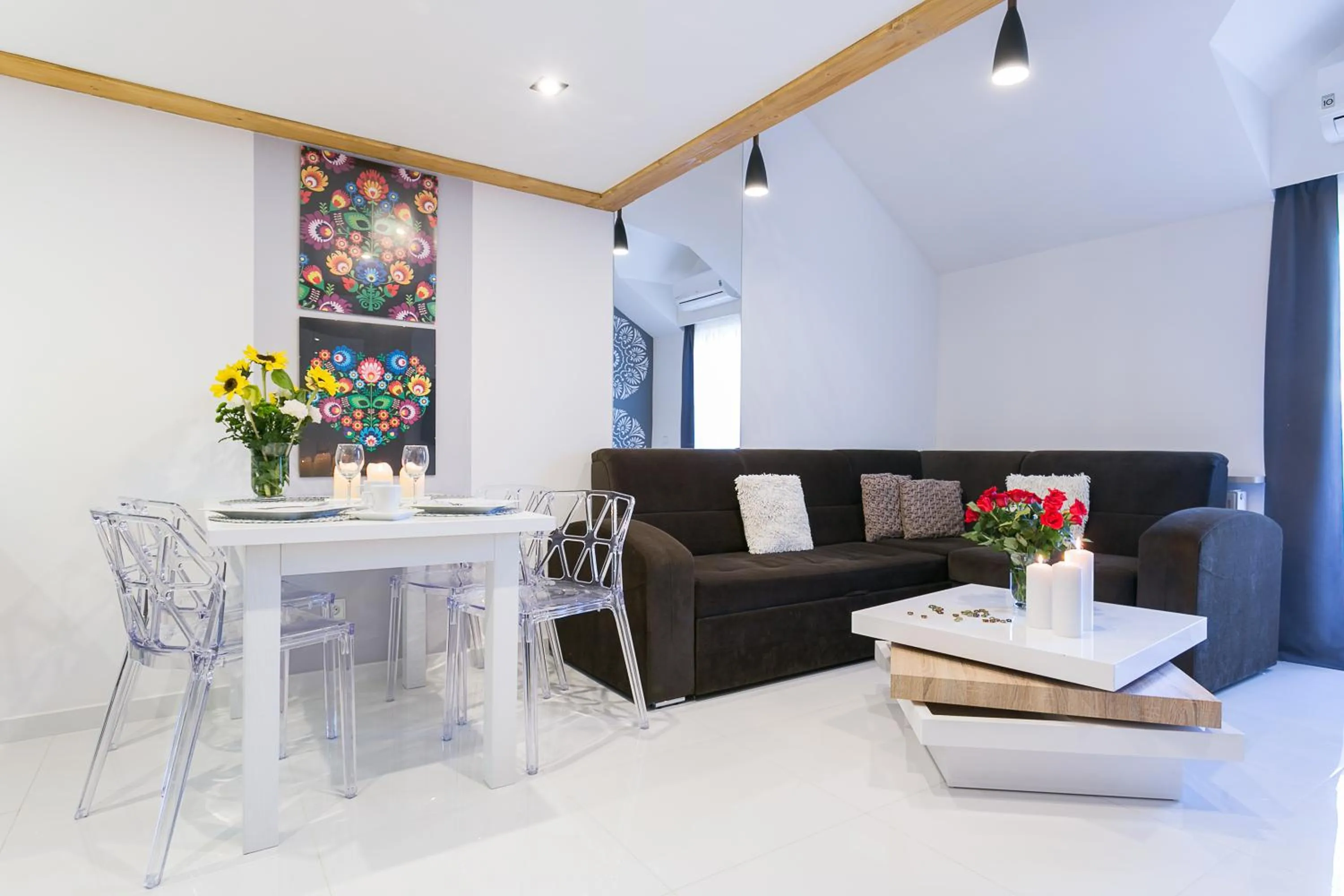 Living room in Giewont Krupówki SPA