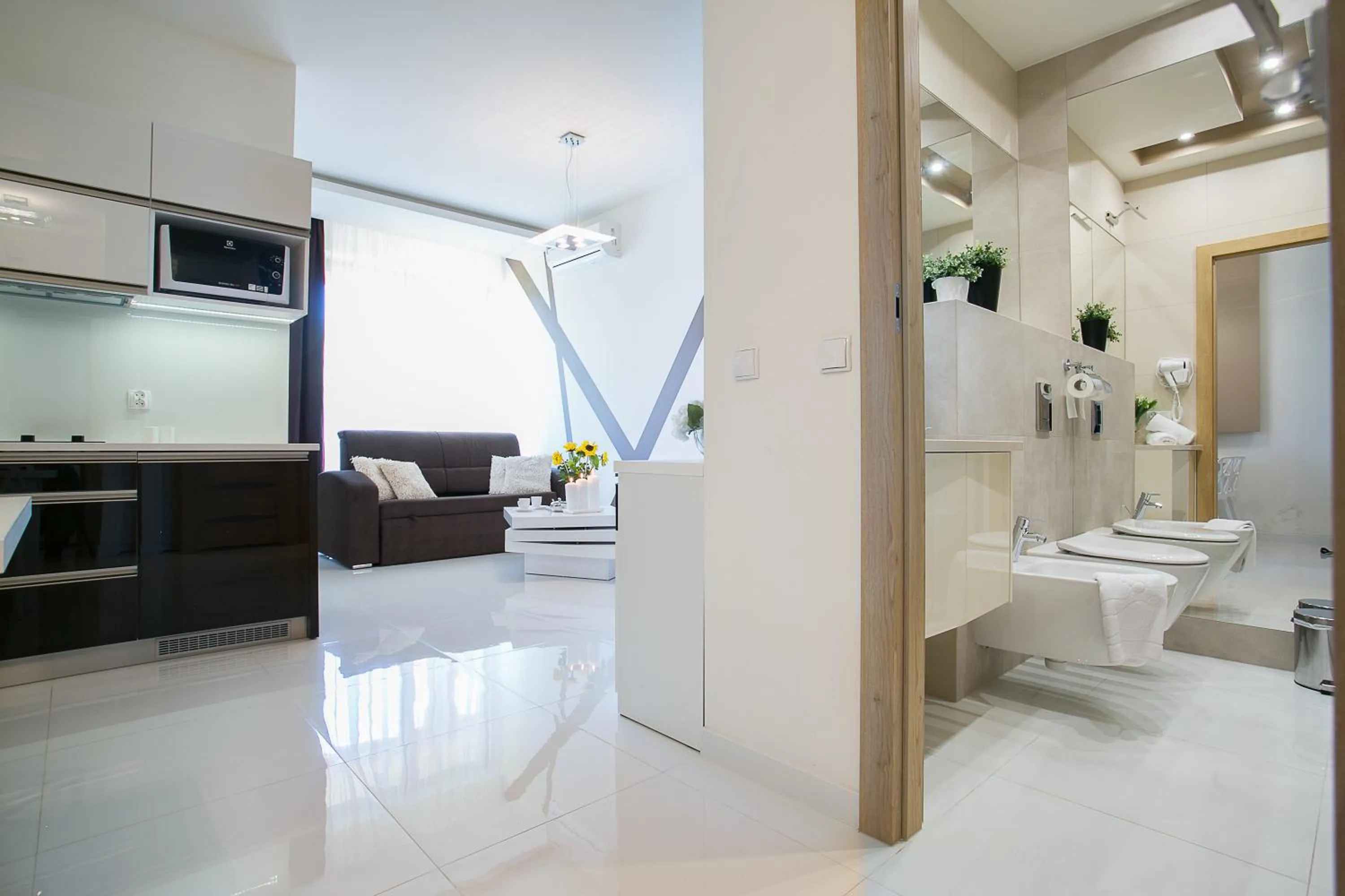 Bathroom in Giewont Krupówki SPA