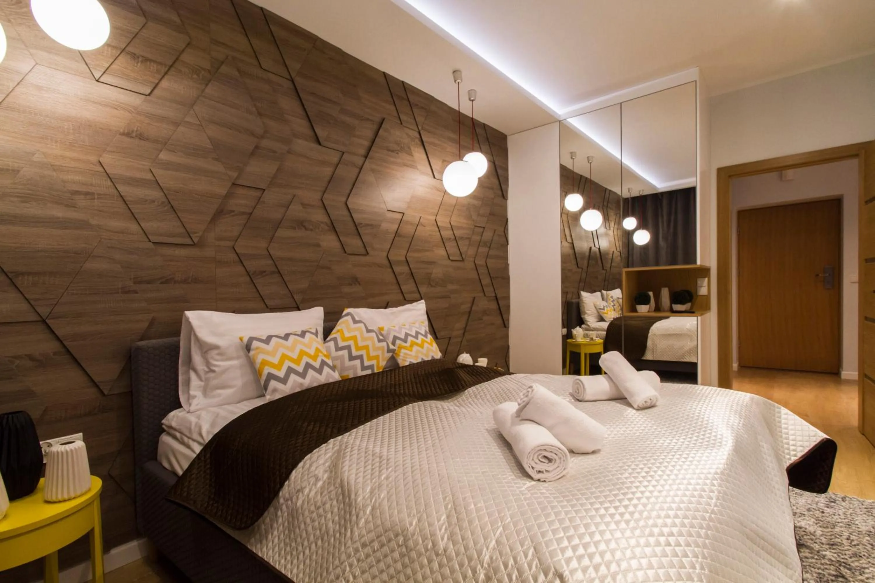 Bedroom, Bed in Giewont Krupówki SPA