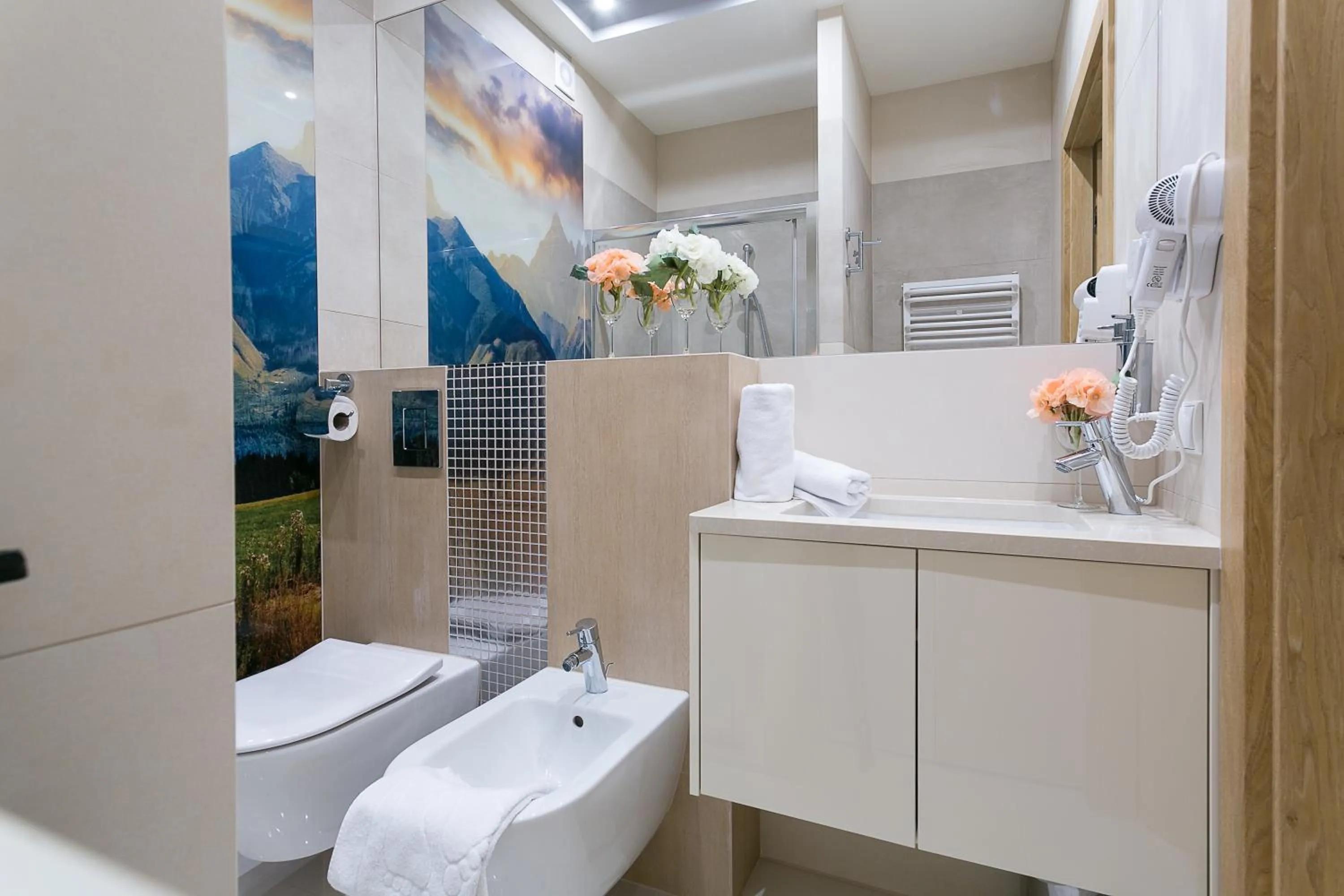 Bathroom in Giewont Krupówki SPA