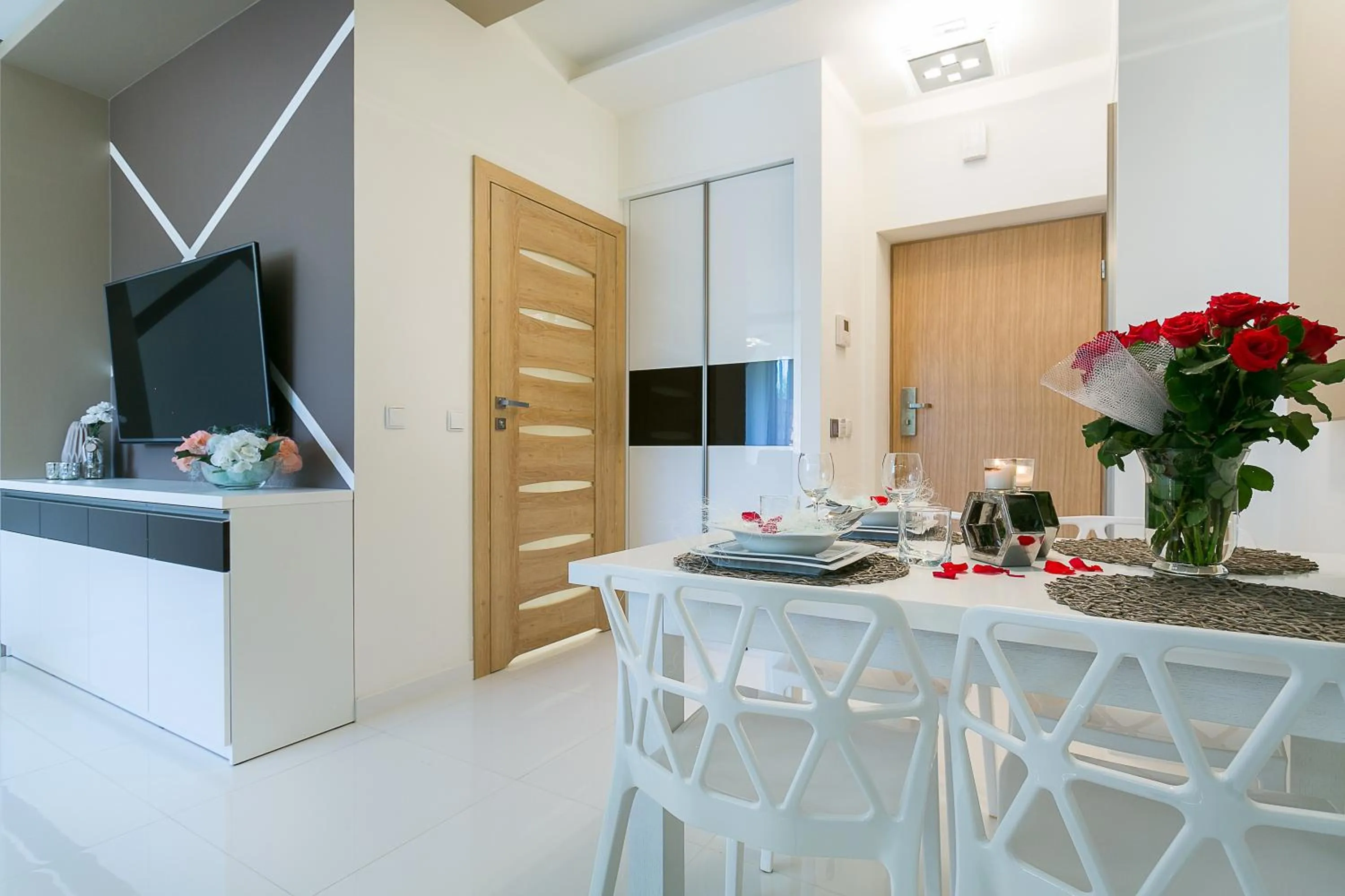 Kitchen or kitchenette in Giewont Krupówki SPA