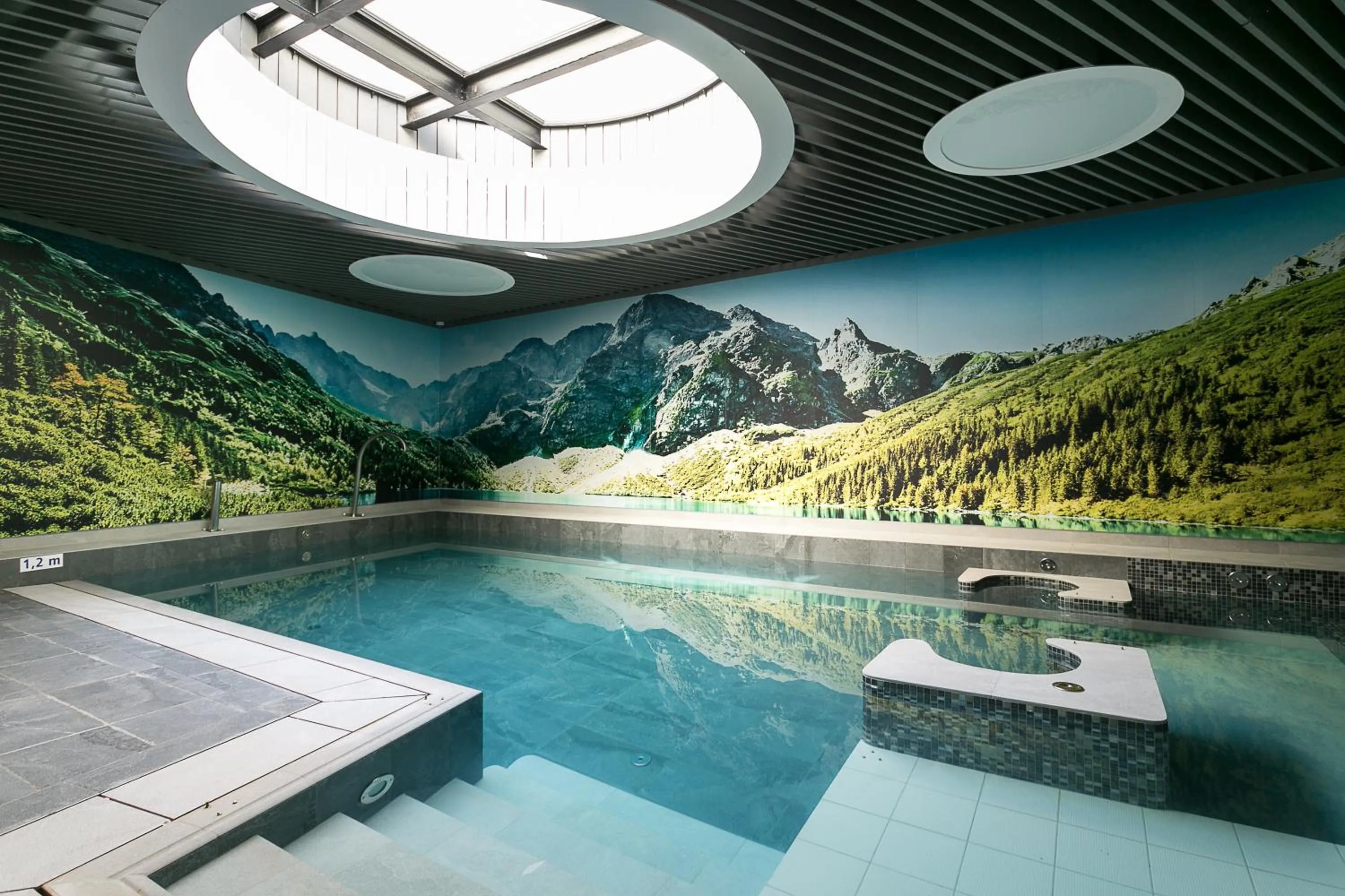 Swimming pool in Giewont Krupówki SPA