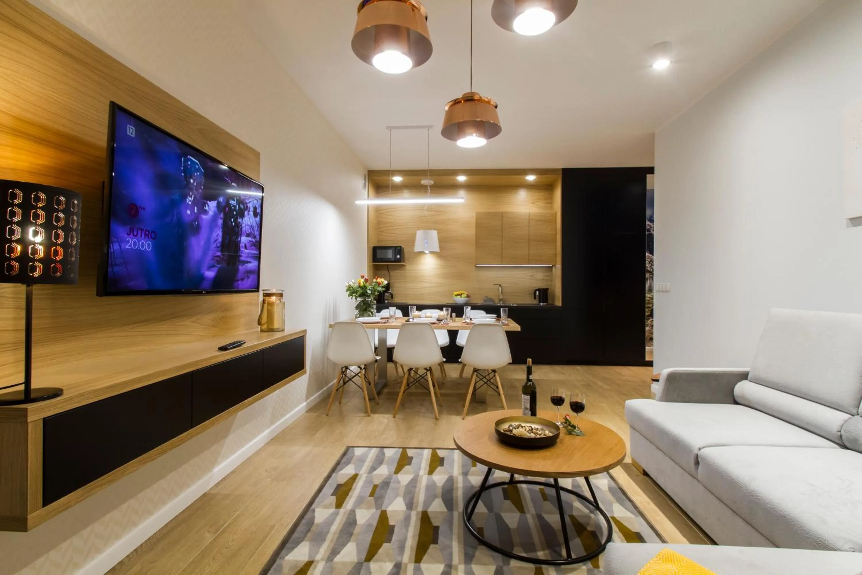 TV and multimedia in Giewont Krupówki SPA