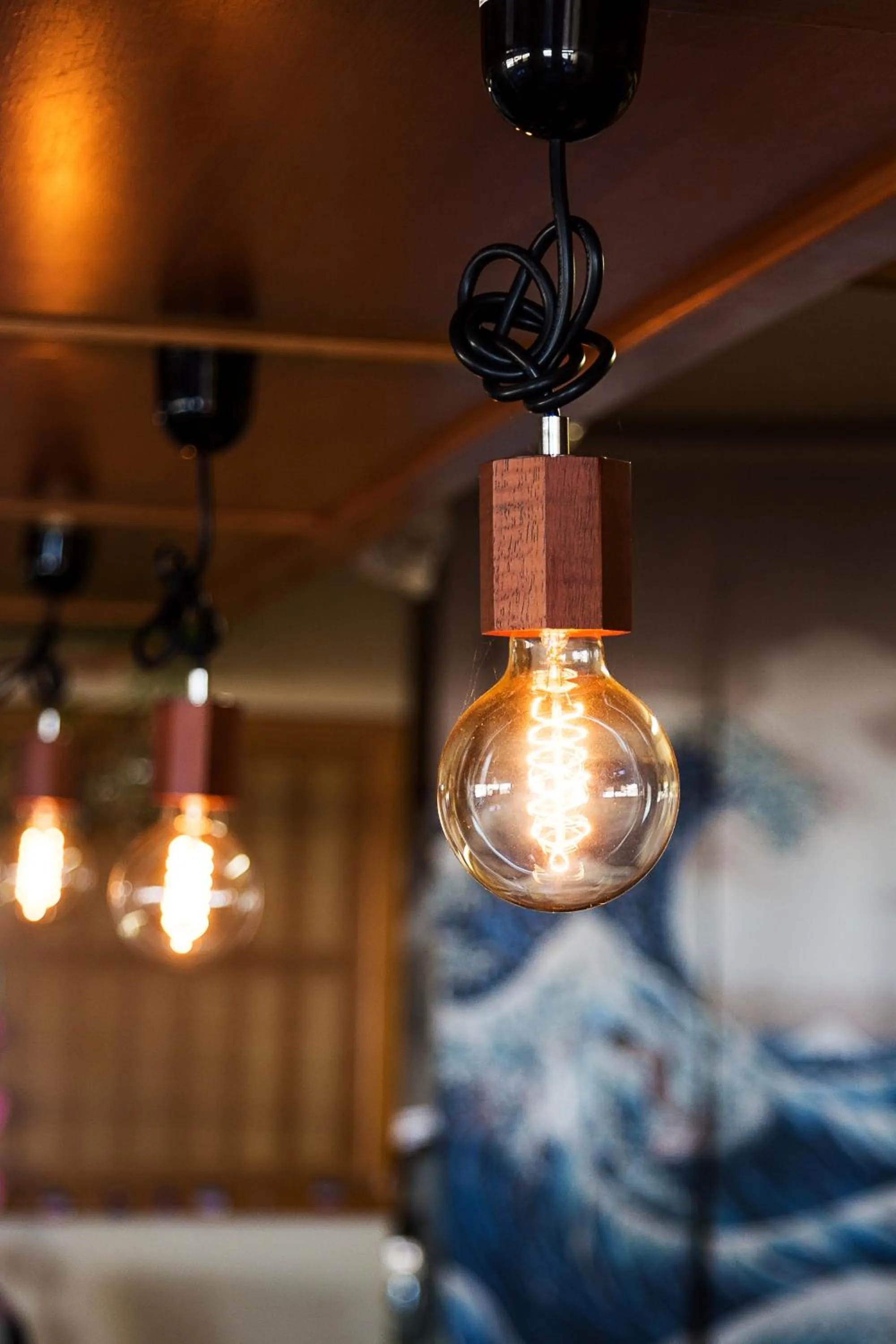 Decorative detail in Minshuku Nihonkai