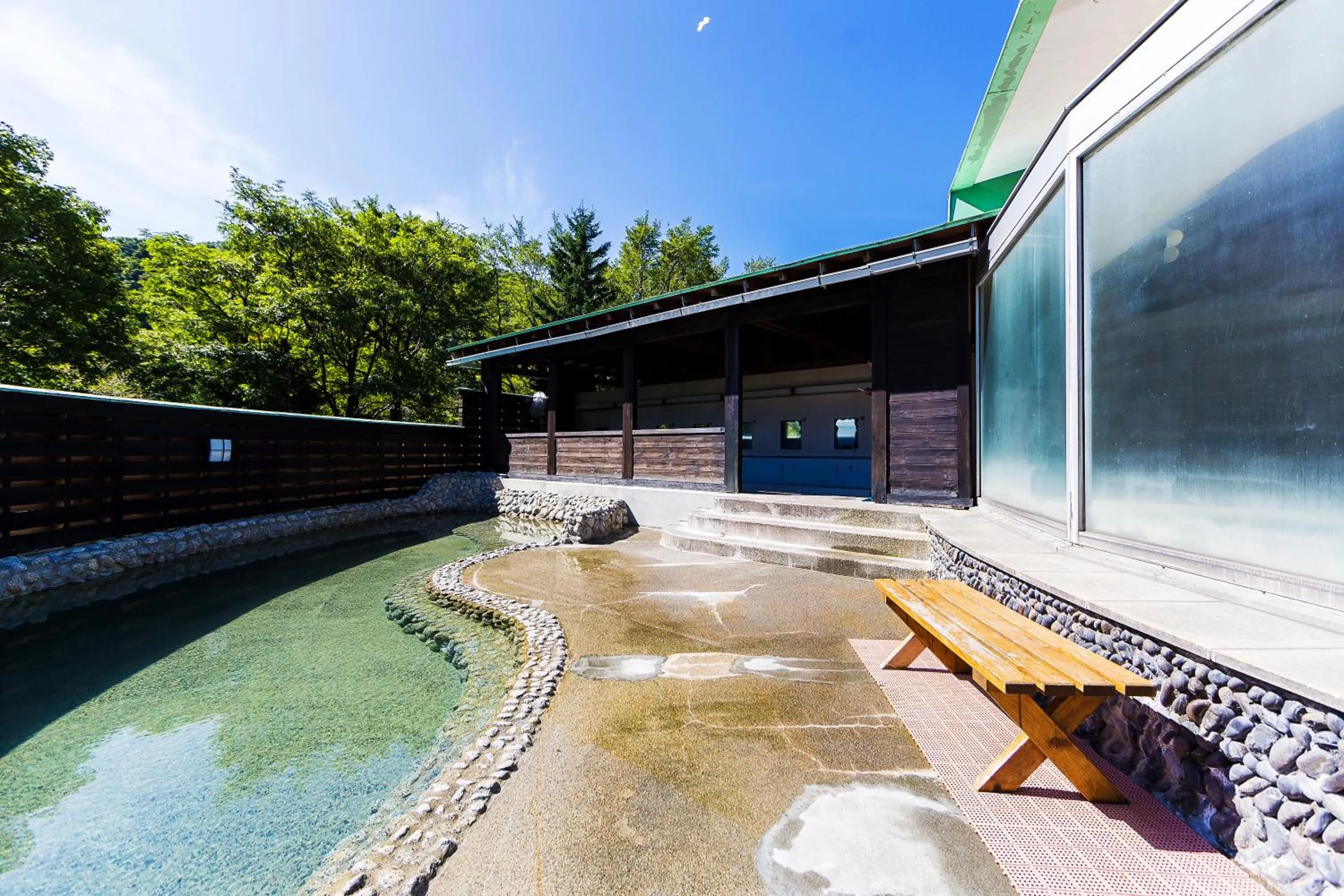 Open Air Bath in Minshuku Nihonkai