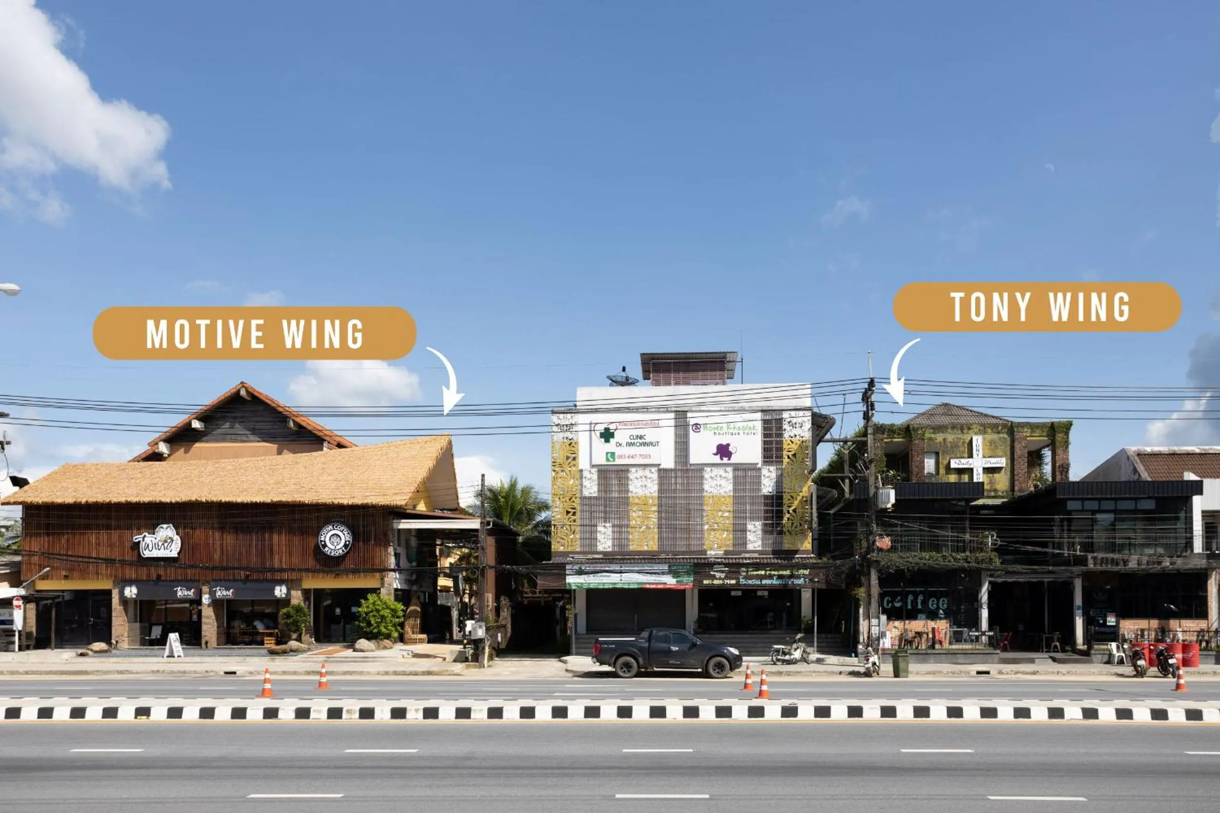 Property building in Motive Cottage Resort