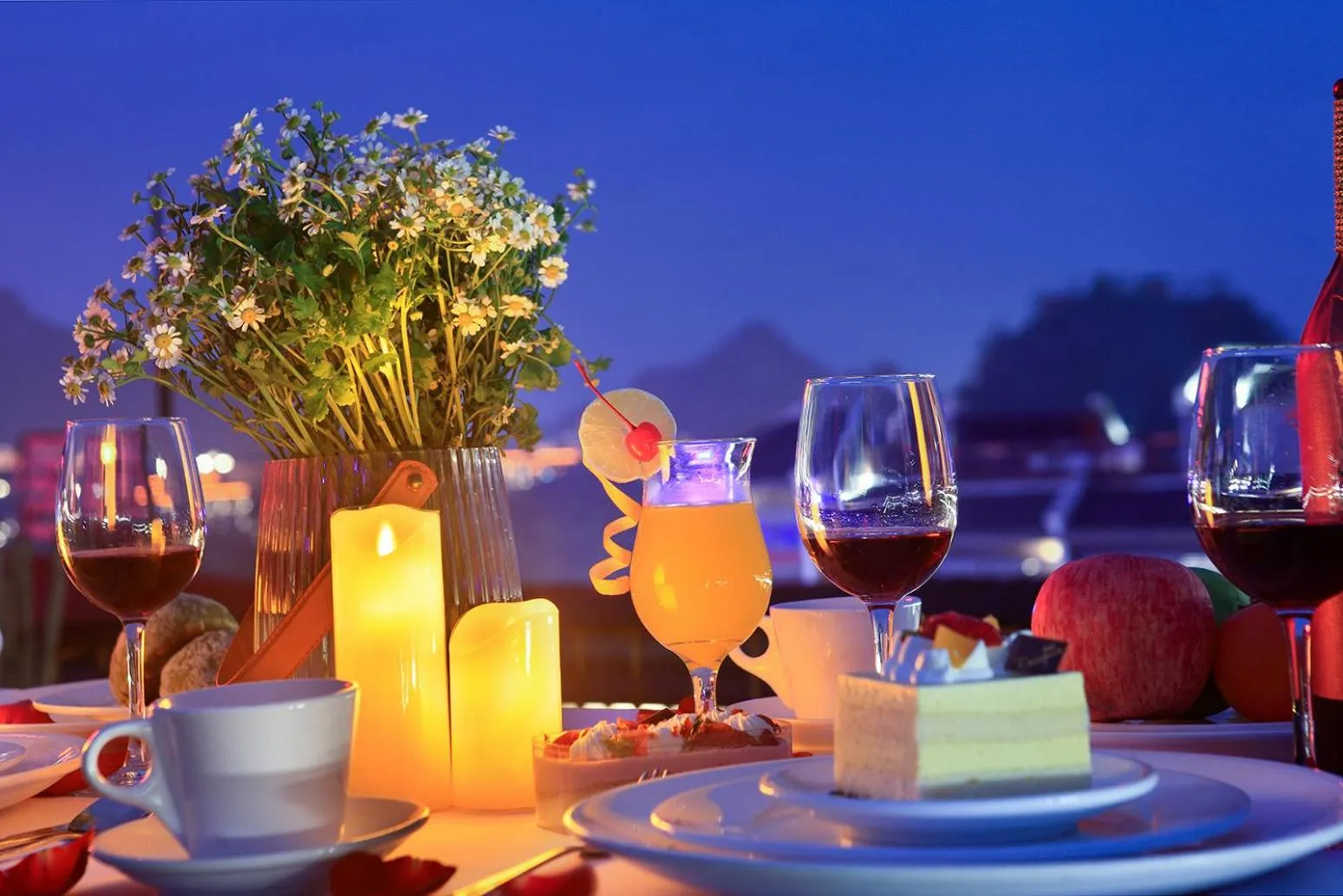 Food in Sky Garden Inn