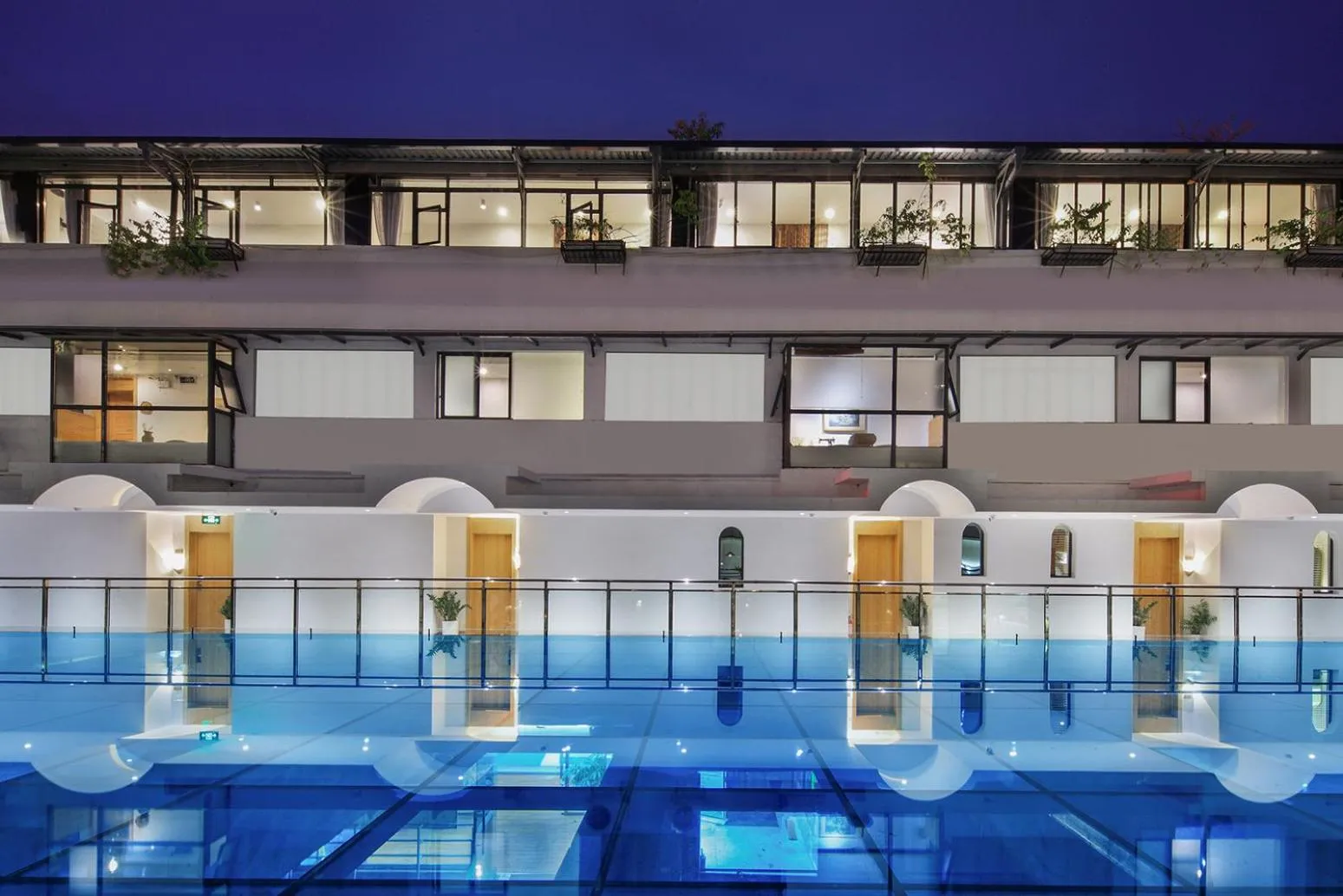 Night in Sky Garden Inn